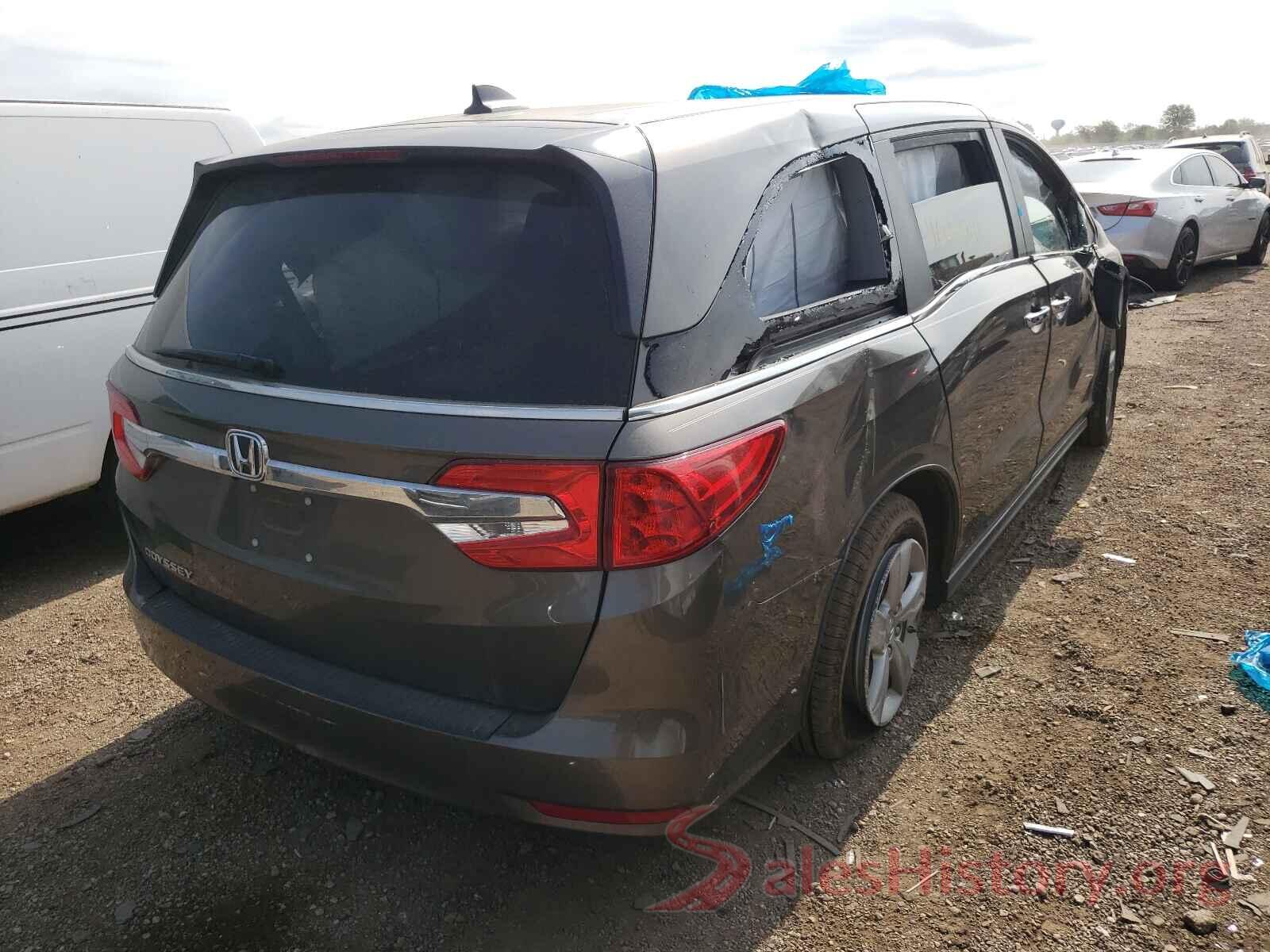 5FNRL6H72KB021603 2019 HONDA ODYSSEY