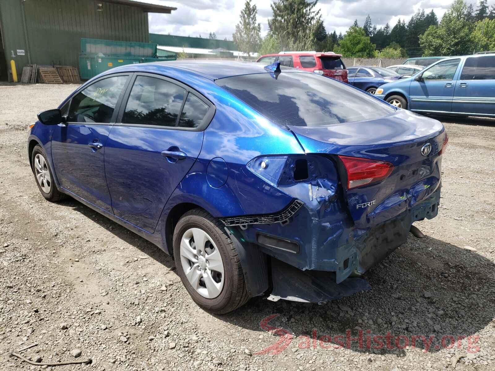 3KPFL4A70HE117925 2017 KIA FORTE