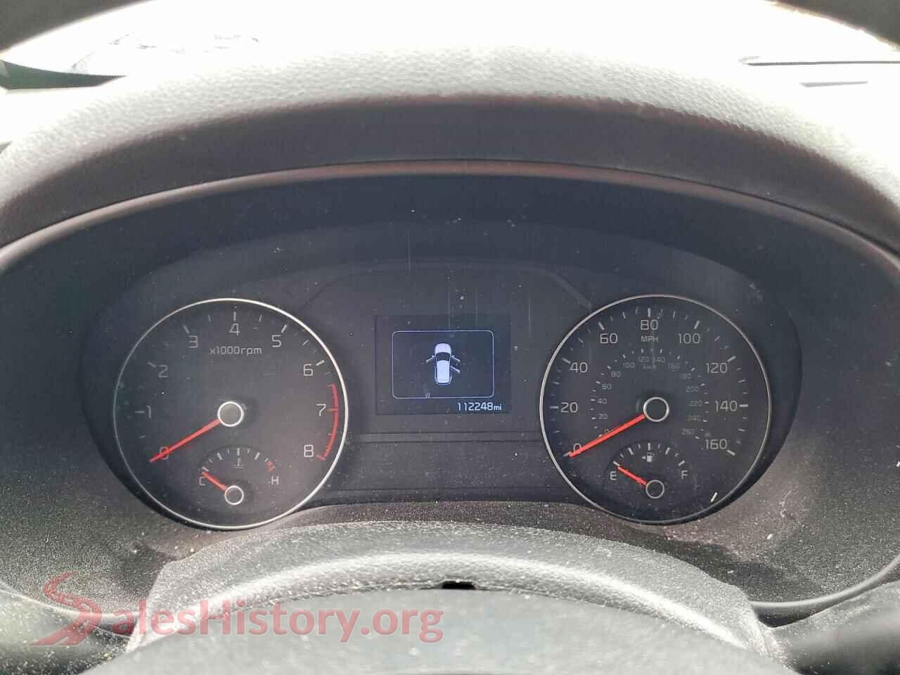 2019 KIA SPORTAGE VIN KNDPM3AC6K7527791, interior center console