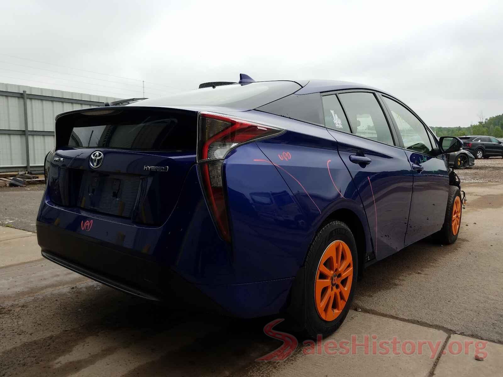 JTDKBRFU2G3517889 2016 TOYOTA PRIUS