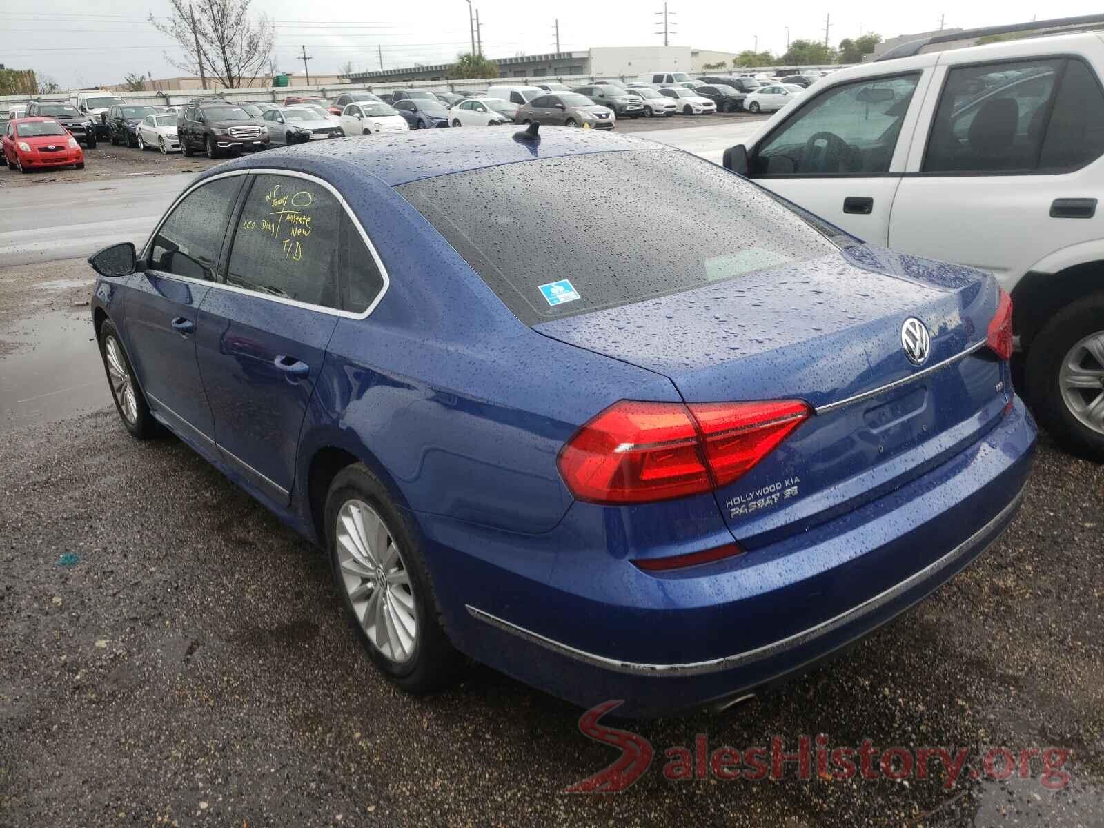 1VWBT7A33GC043951 2016 VOLKSWAGEN PASSAT