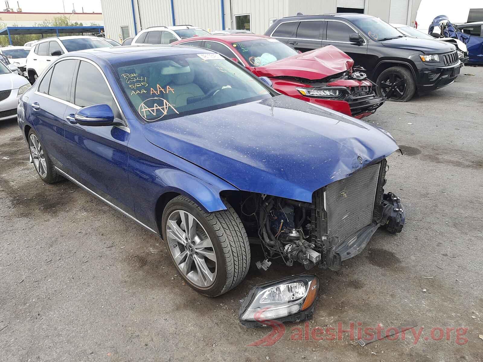 55SWF4JBXJU237046 2018 MERCEDES-BENZ C CLASS