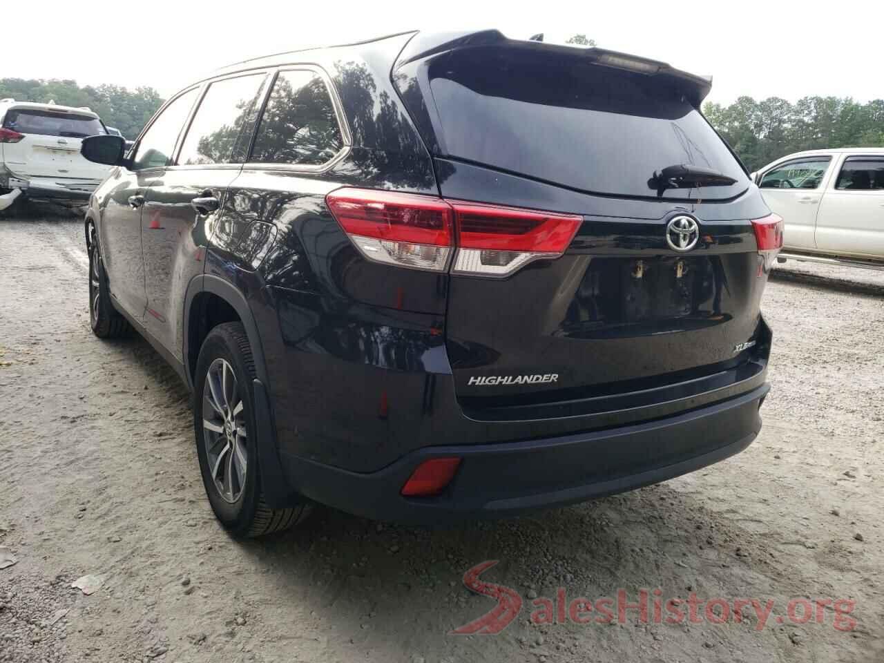 5TDJZRFH8KS574552 2019 TOYOTA HIGHLANDER