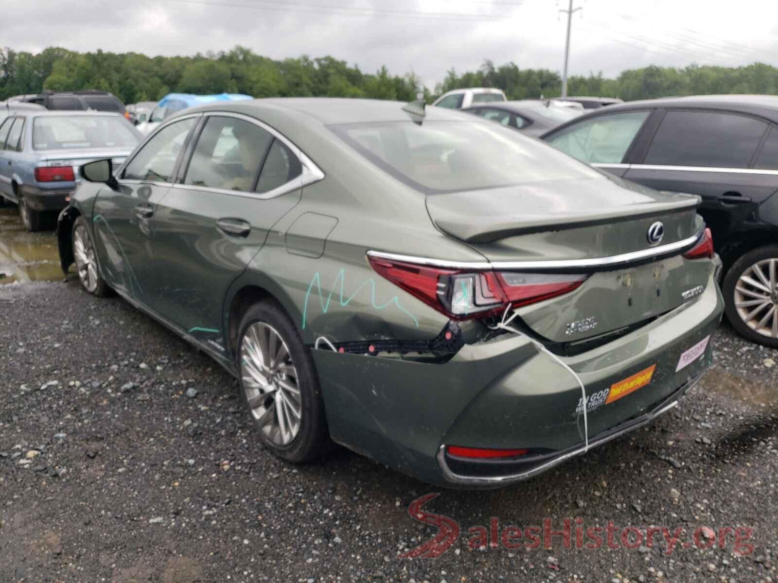 JTHB21B16K2031855 2019 LEXUS ES300