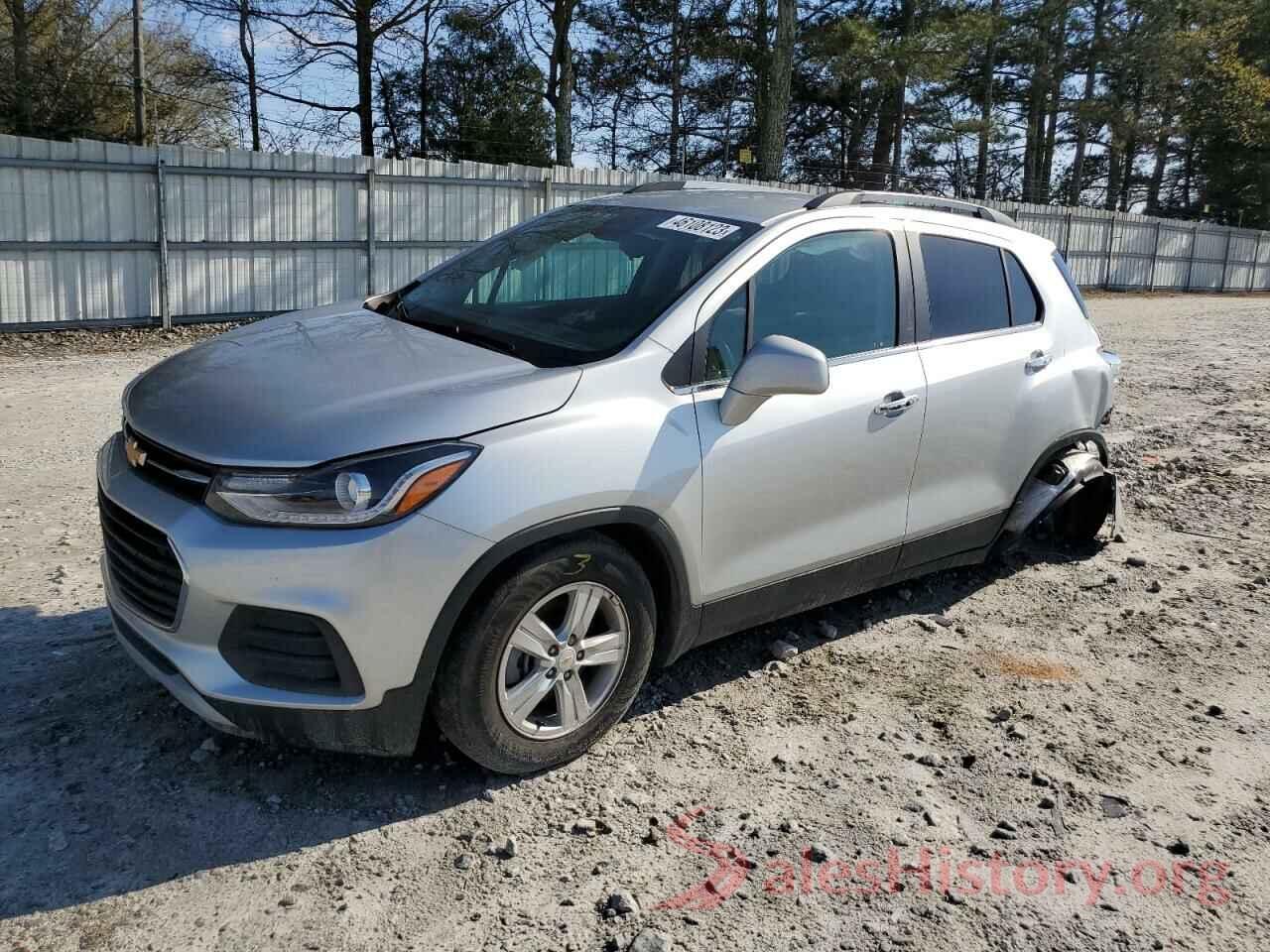 KL7CJLSB6KB782741 2019 CHEVROLET TRAX