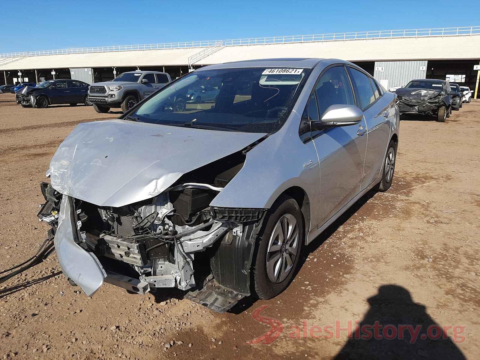 JTDKARFU2G3006802 2016 TOYOTA PRIUS