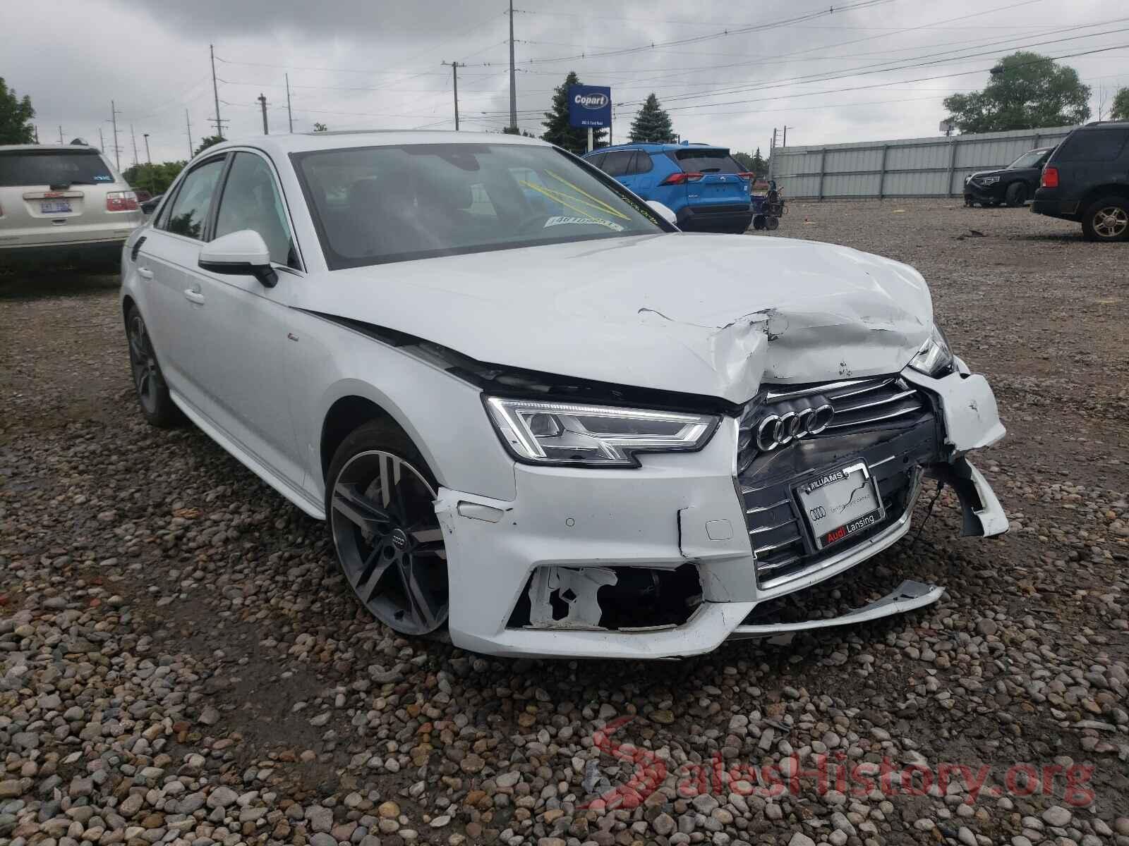 WAUENAF46JA149187 2018 AUDI A4