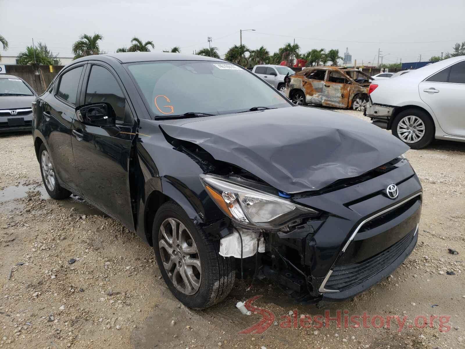 3MYDLBYV1HY192147 2017 TOYOTA YARIS