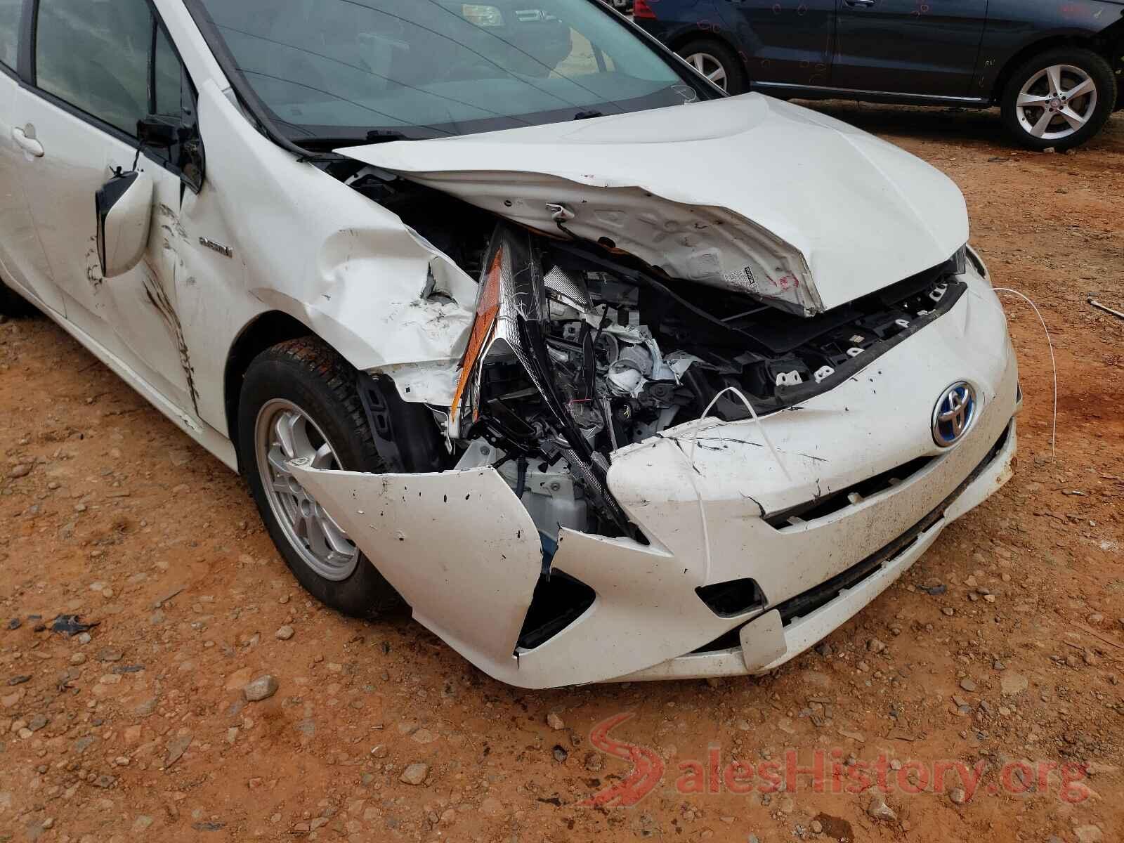 JTDKARFU7G3018668 2016 TOYOTA PRIUS