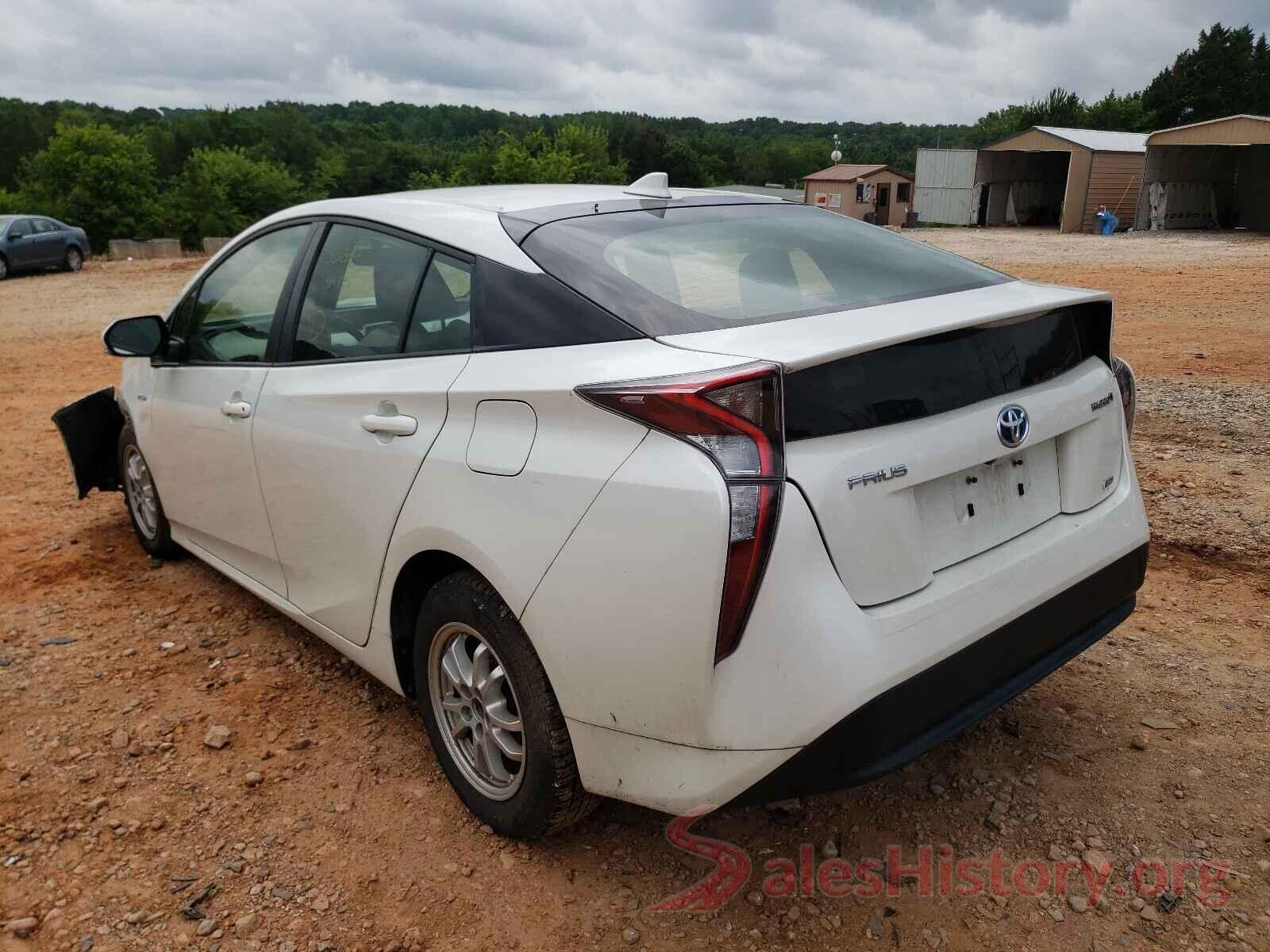 JTDKARFU7G3018668 2016 TOYOTA PRIUS