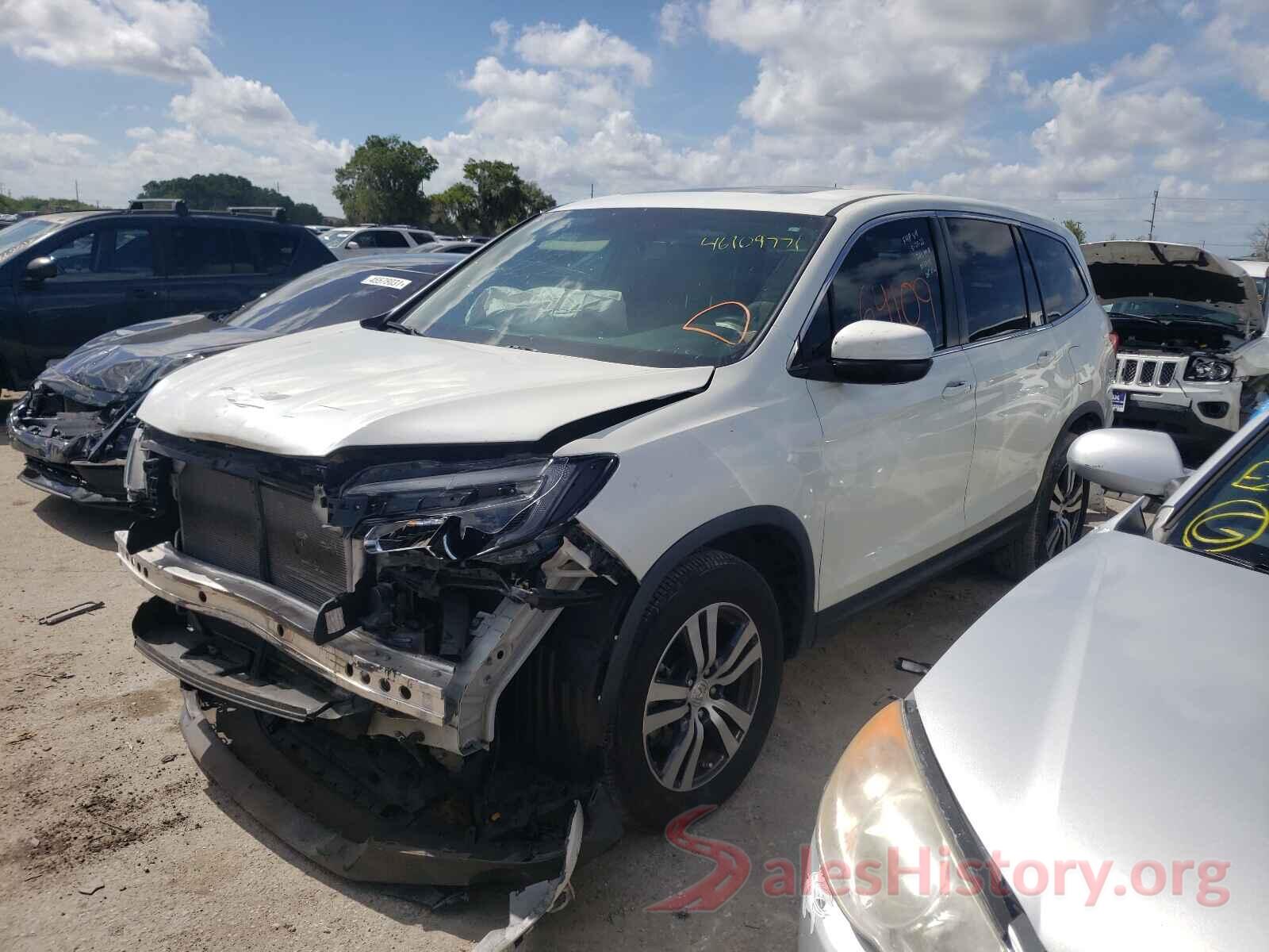 5FNYF5H50HB016744 2017 HONDA PILOT