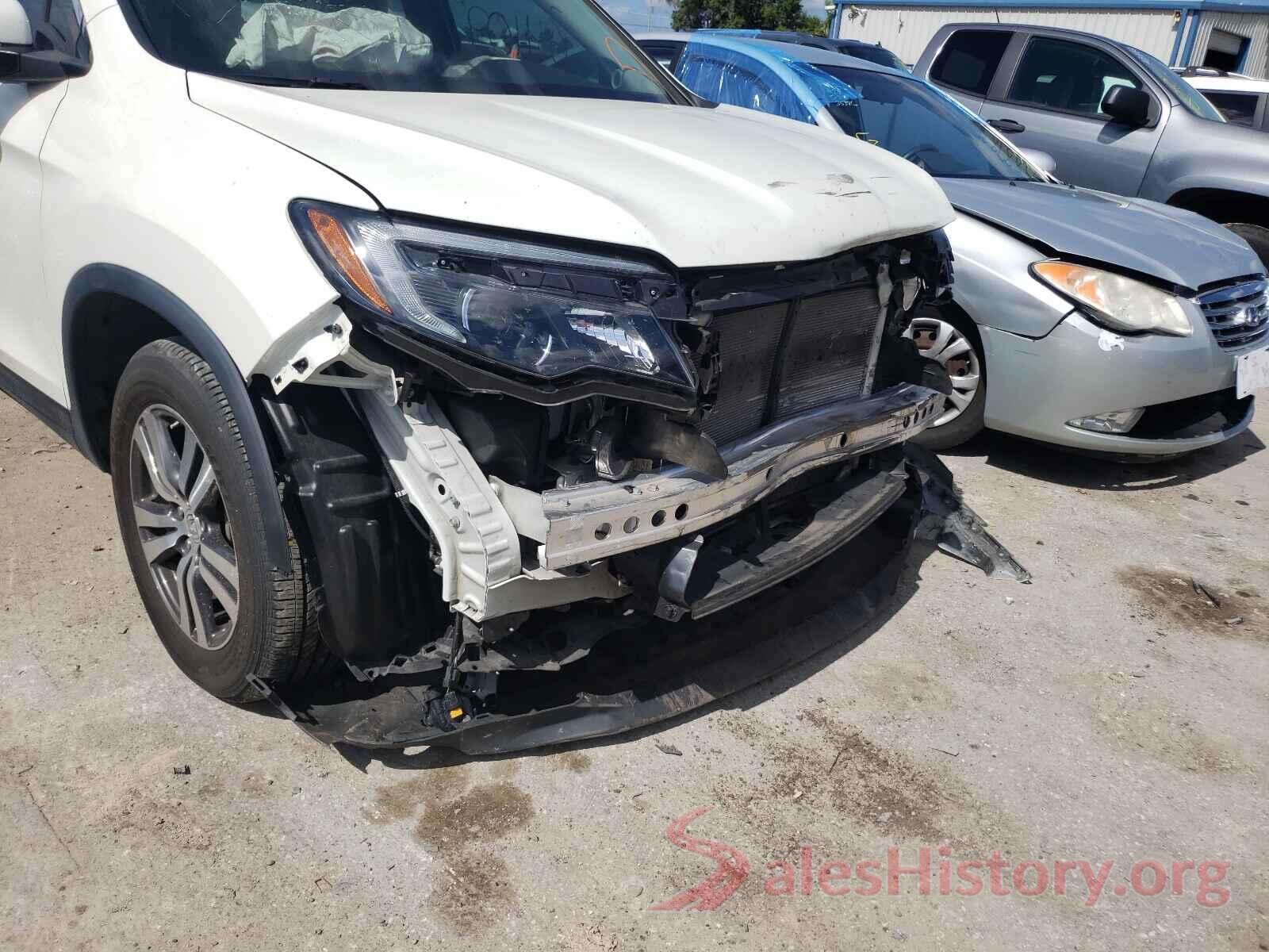 5FNYF5H50HB016744 2017 HONDA PILOT