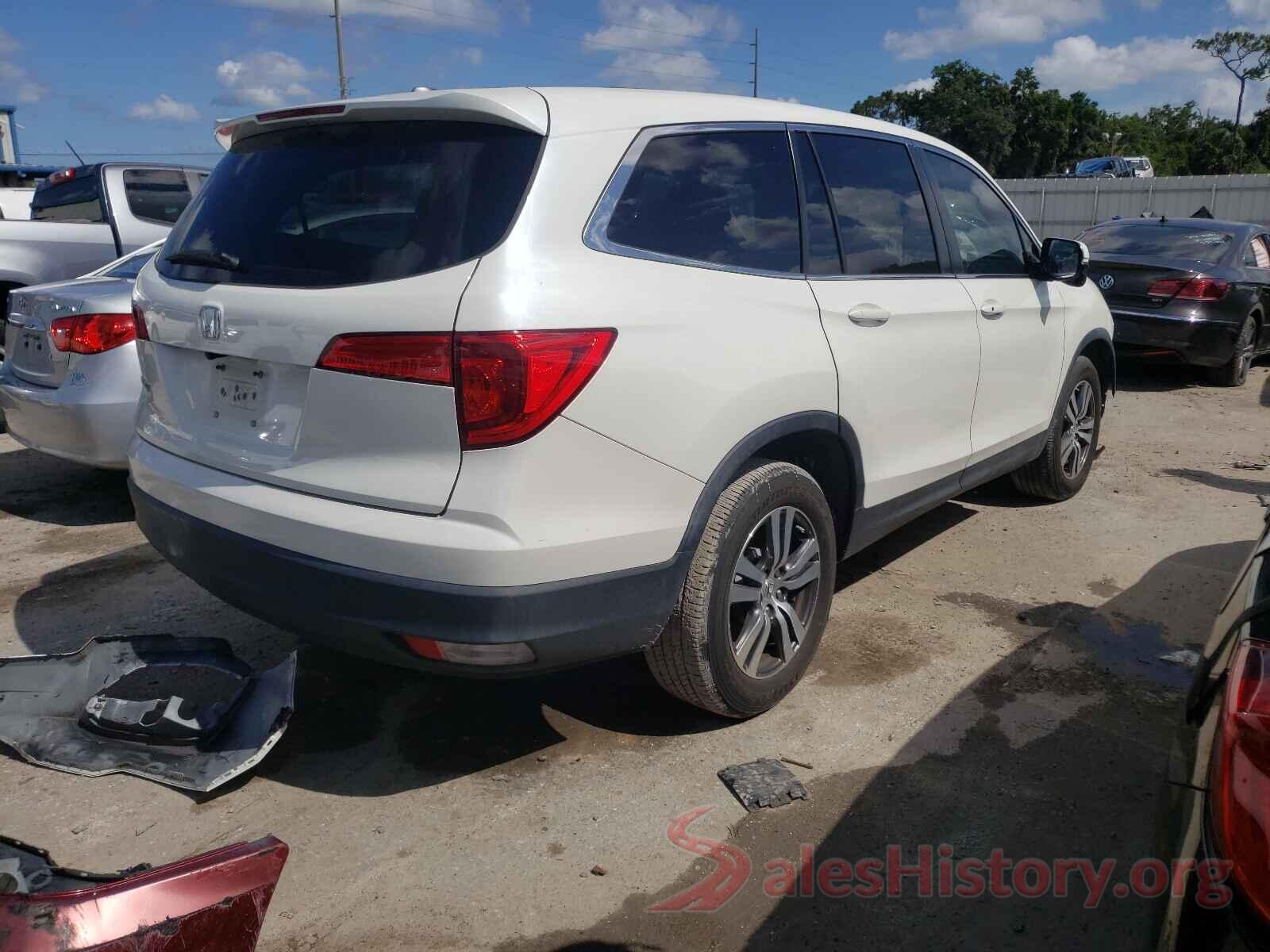 5FNYF5H50HB016744 2017 HONDA PILOT