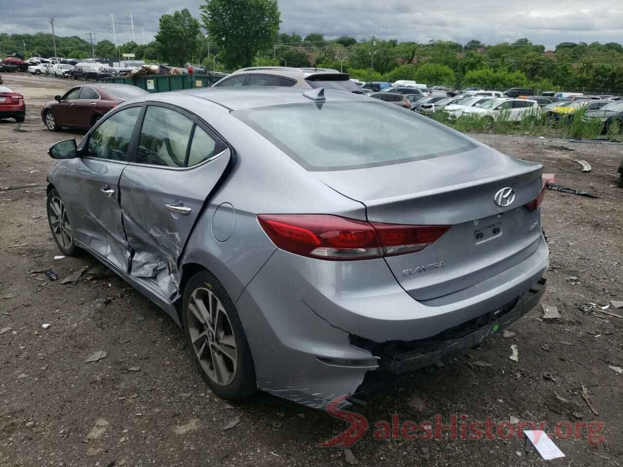 5NPD84LF2HH063634 2017 HYUNDAI ELANTRA