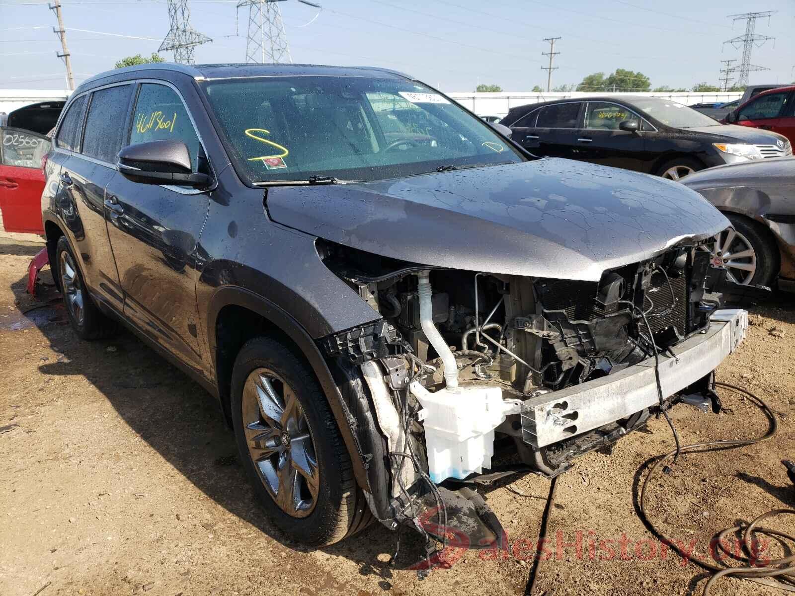 5TDDZRFH8HS472917 2017 TOYOTA HIGHLANDER