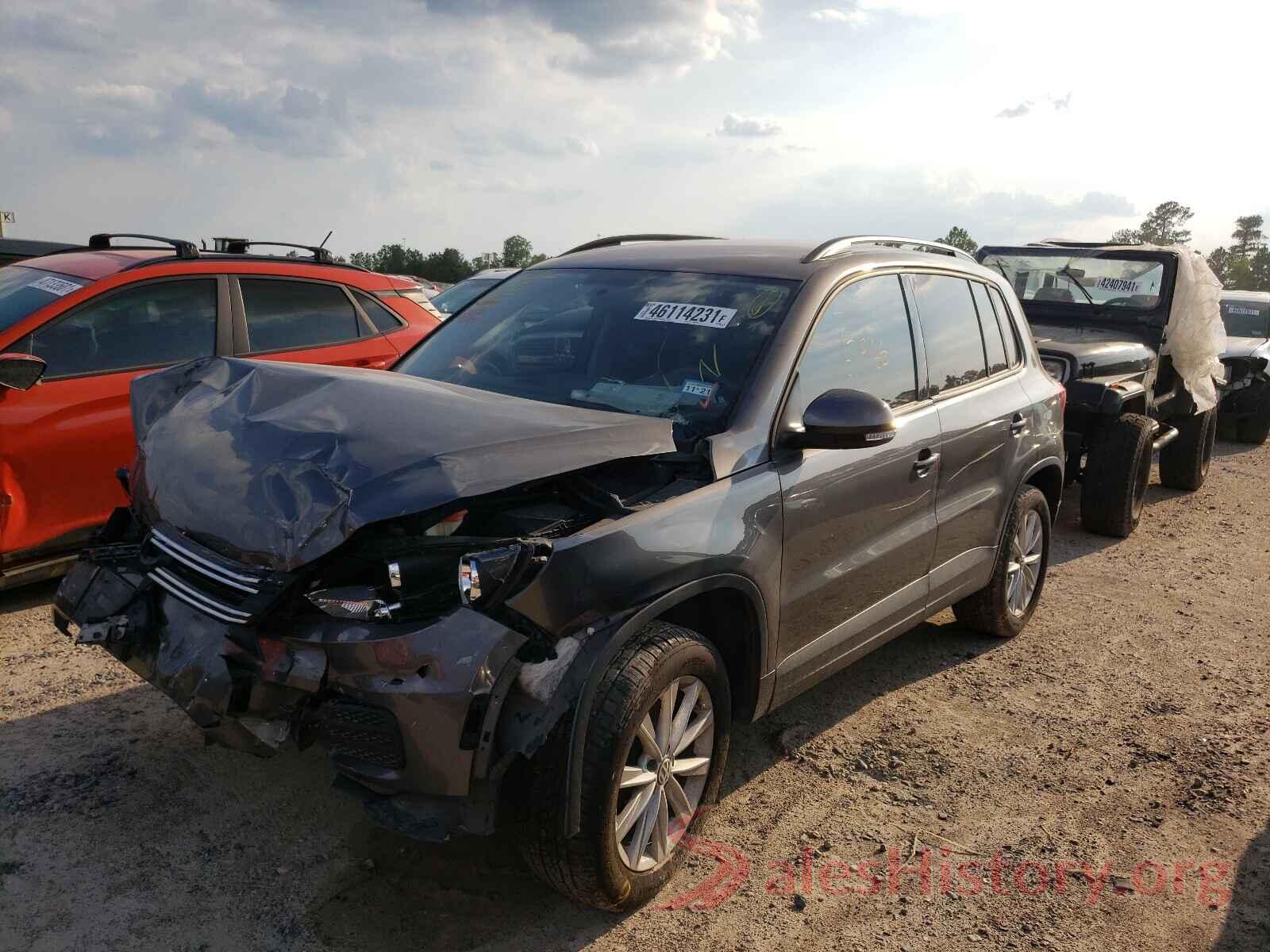 WVGAV7AX5HK053279 2017 VOLKSWAGEN TIGUAN