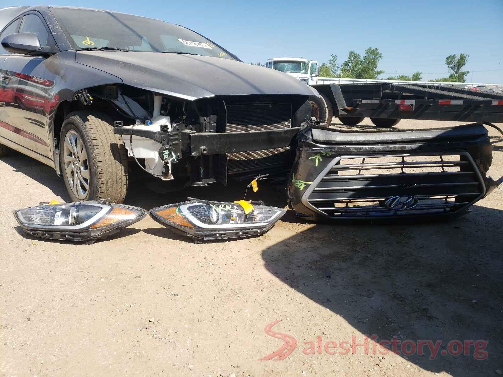 KMHD74LF0JU581624 2018 HYUNDAI ELANTRA