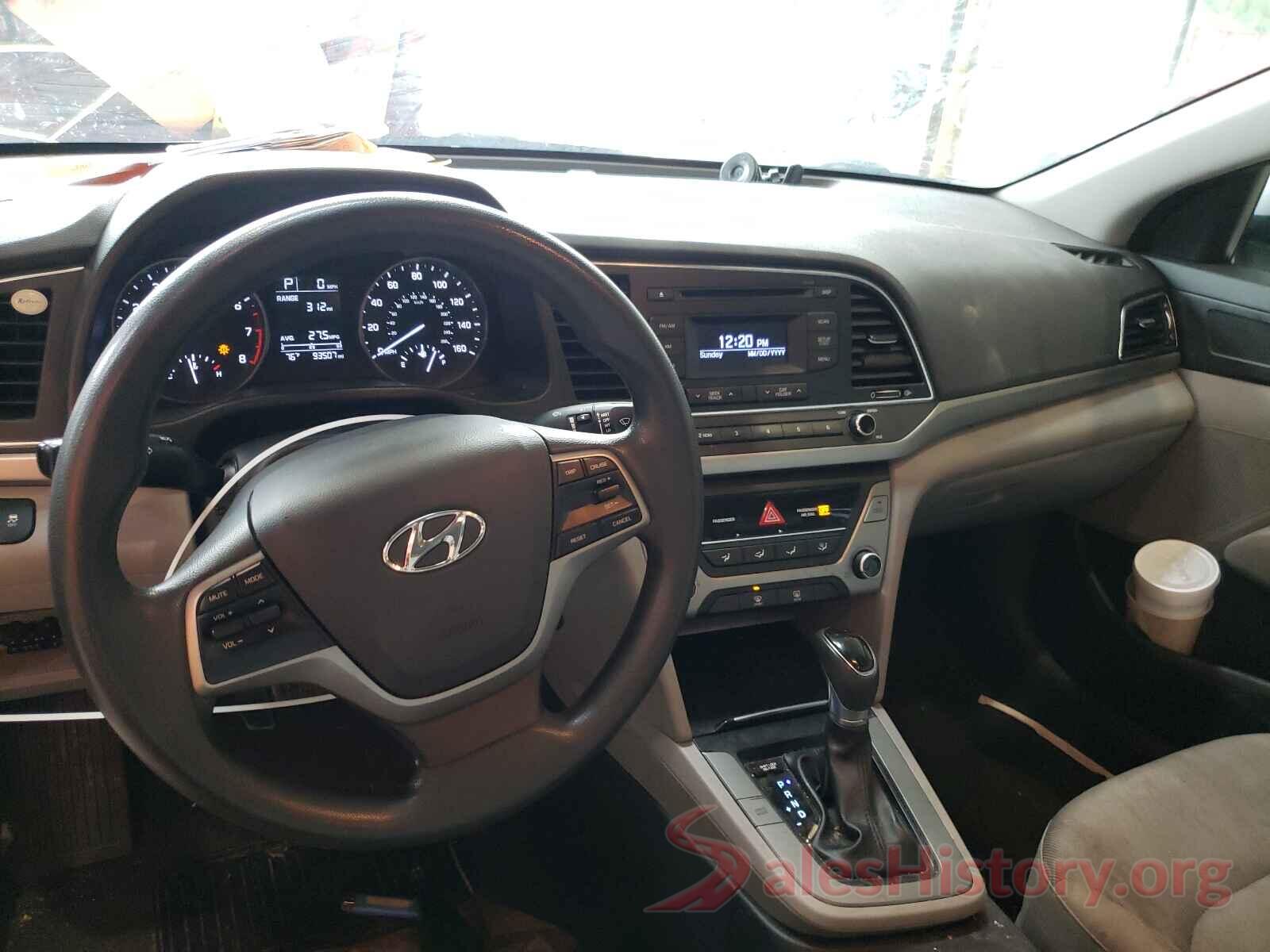 5NPD74LFXHH186360 2017 HYUNDAI ELANTRA