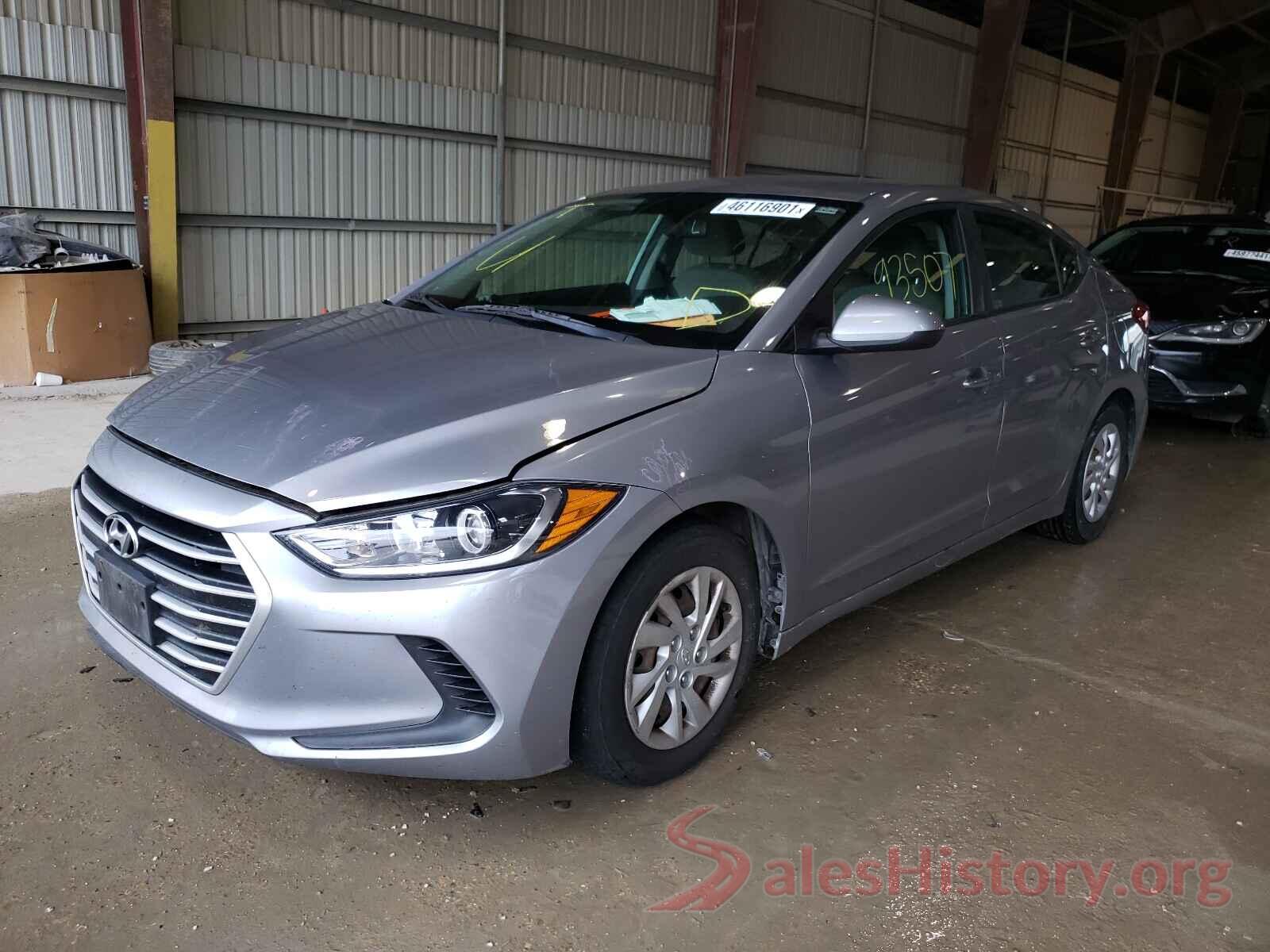 5NPD74LFXHH186360 2017 HYUNDAI ELANTRA