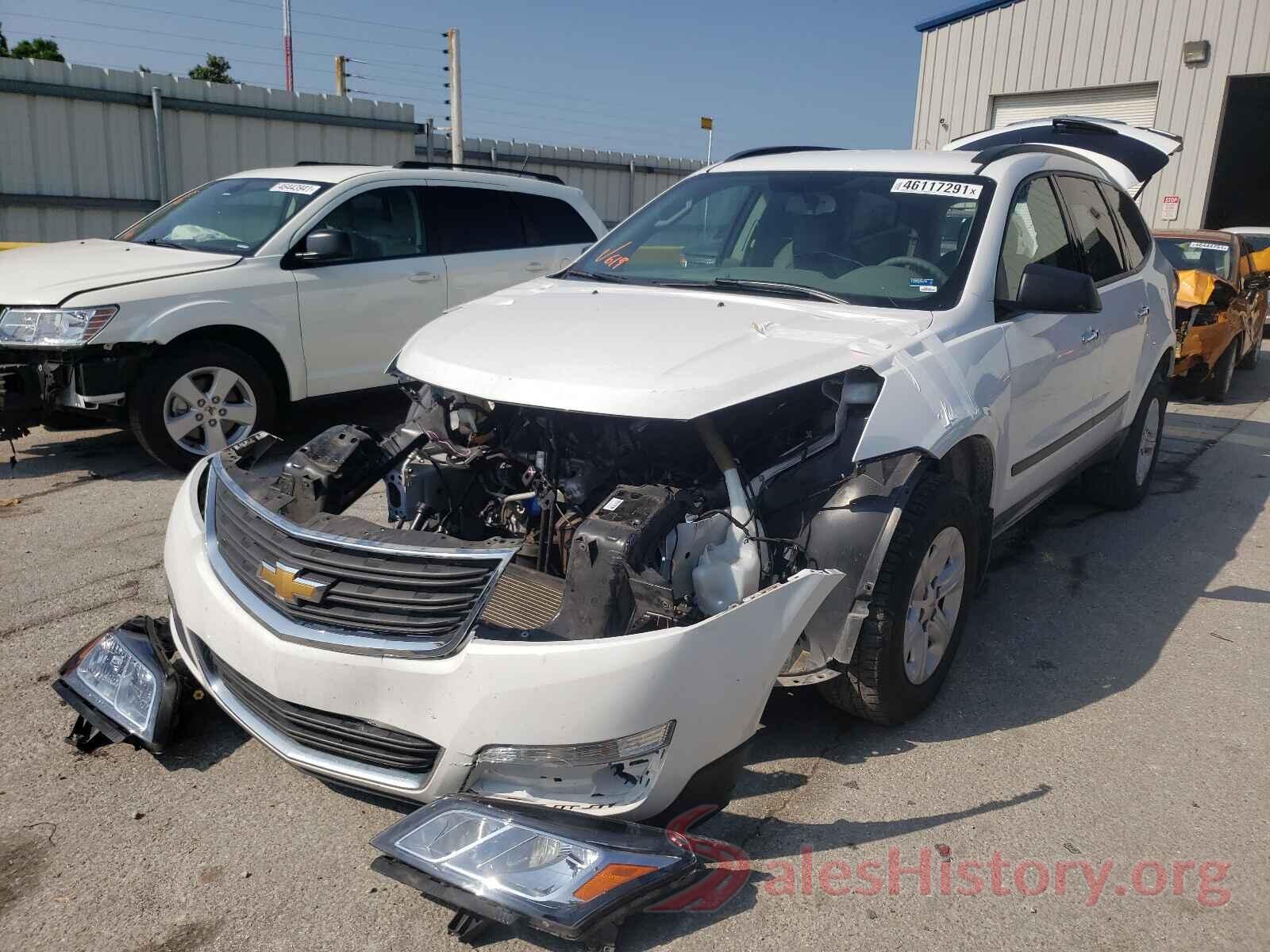 1GNKRFED8HJ351345 2017 CHEVROLET TRAVERSE