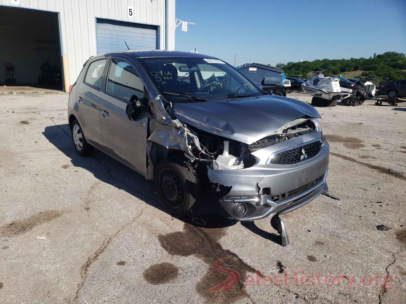 ML32A3HJ7KH009676 2019 MITSUBISHI MIRAGE