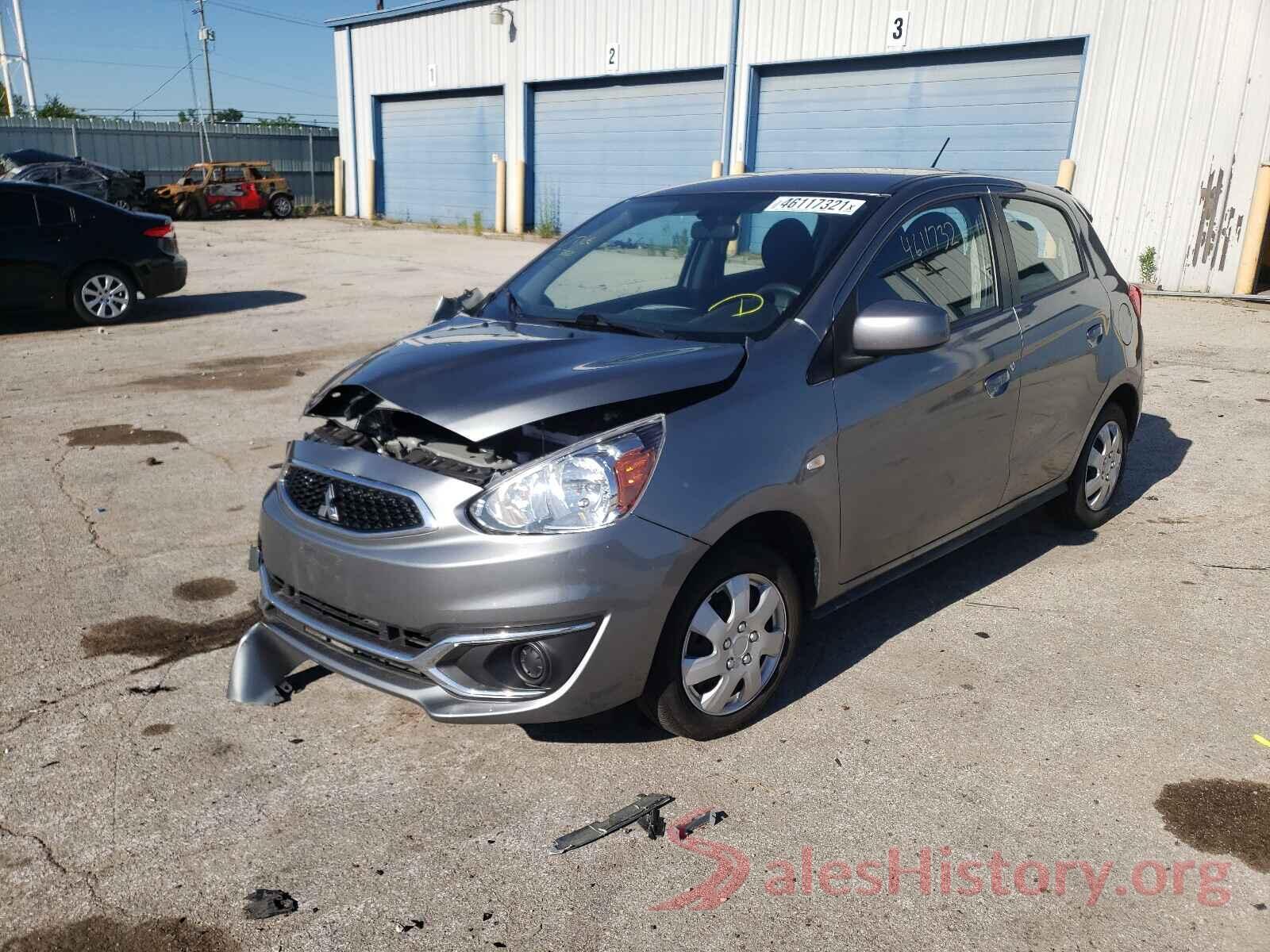 ML32A3HJ7KH009676 2019 MITSUBISHI MIRAGE