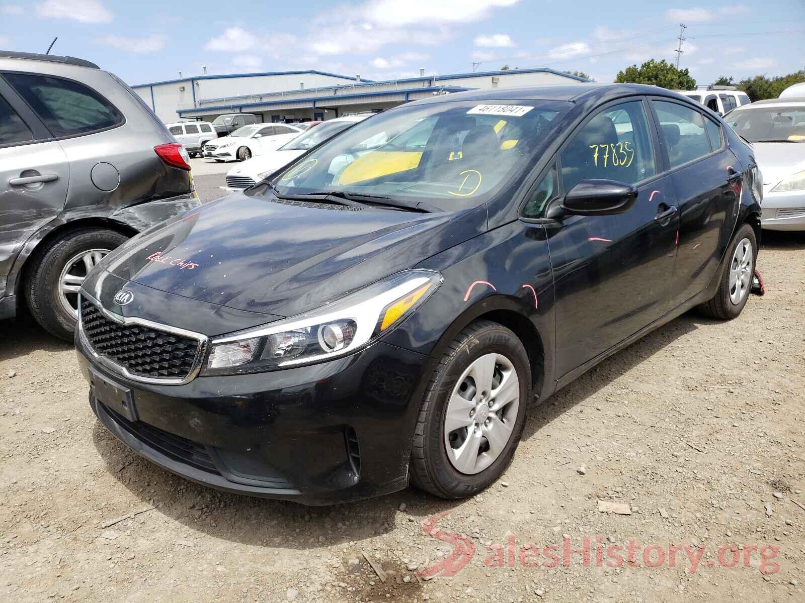 3KPFK4A76HE125546 2017 KIA FORTE