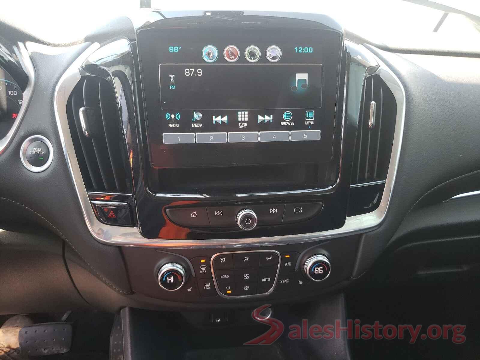 1GNERGKW3JJ167364 2018 CHEVROLET TRAVERSE