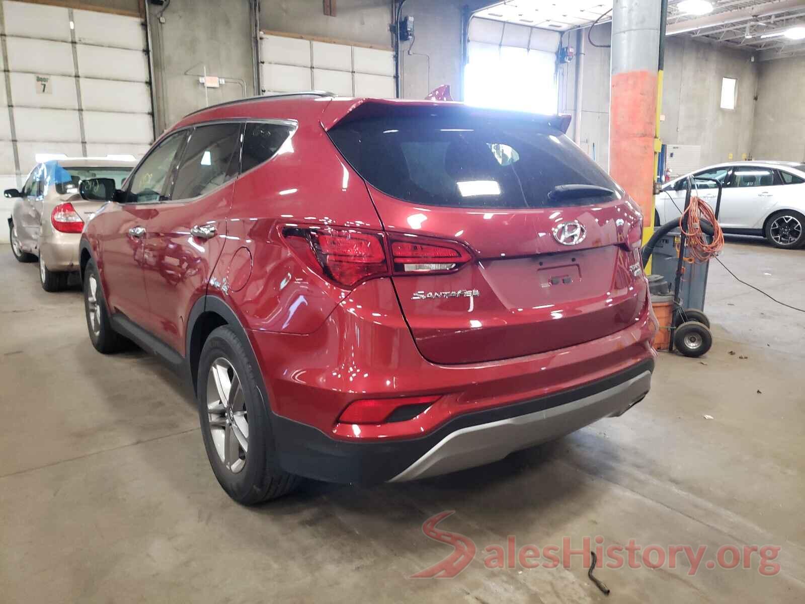 5XYZUDLB4HG417594 2017 HYUNDAI SANTA FE