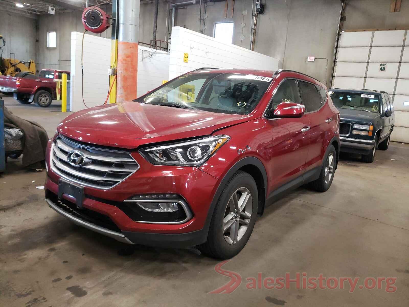 5XYZUDLB4HG417594 2017 HYUNDAI SANTA FE