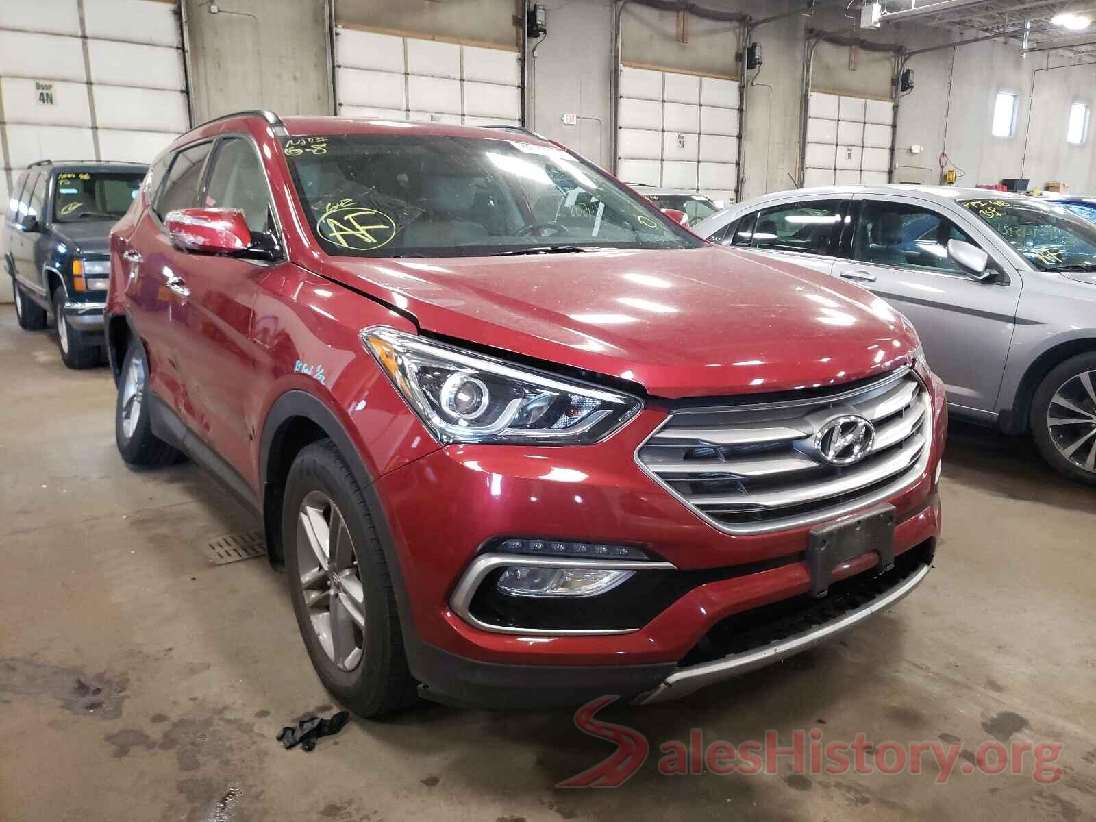 5XYZUDLB4HG417594 2017 HYUNDAI SANTA FE