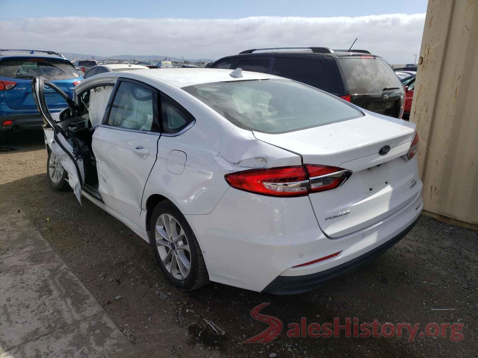 3FA6P0LU9KR106394 2019 FORD FUSION