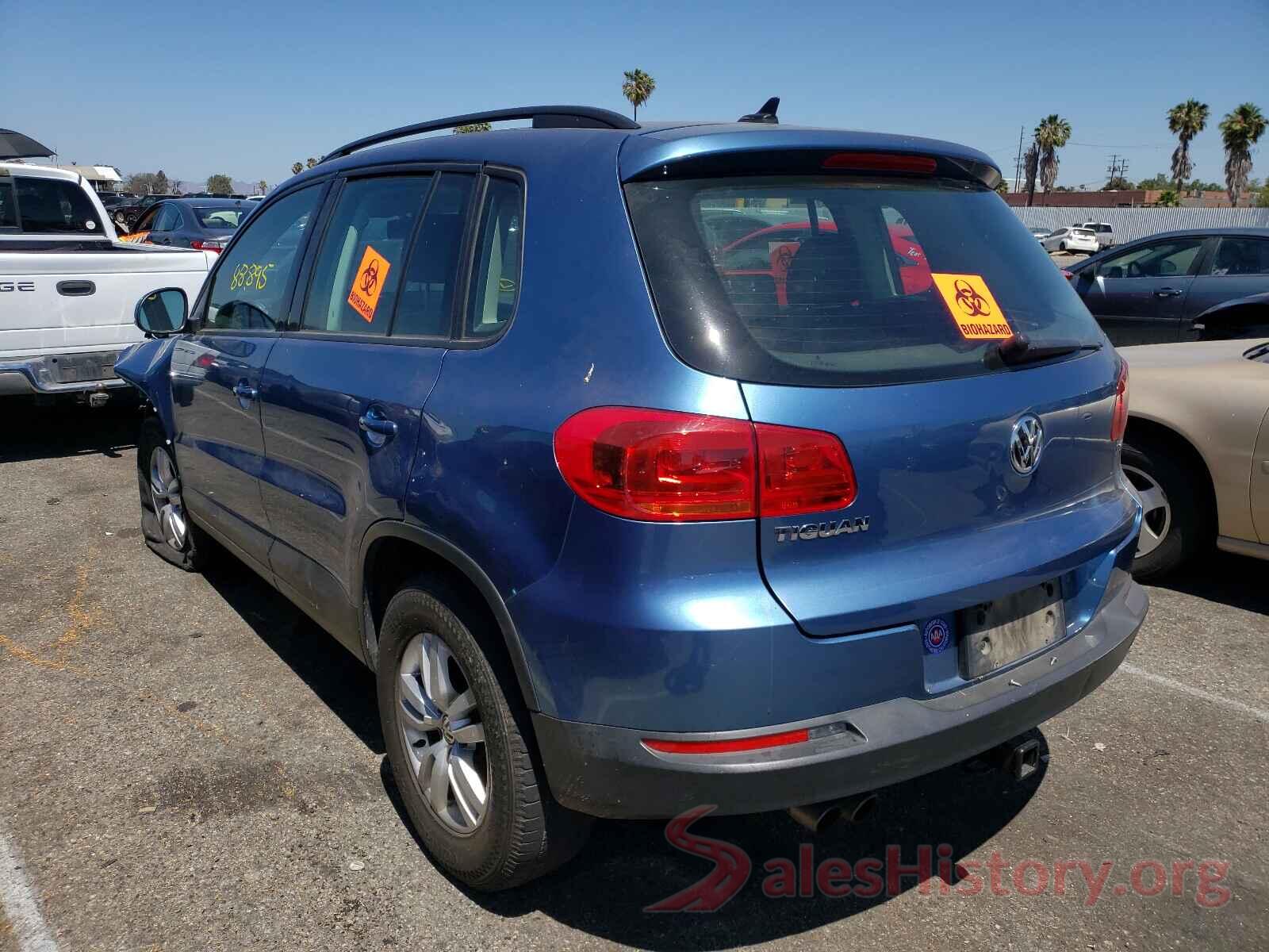 WVGAV7AX3HK026128 2017 VOLKSWAGEN TIGUAN