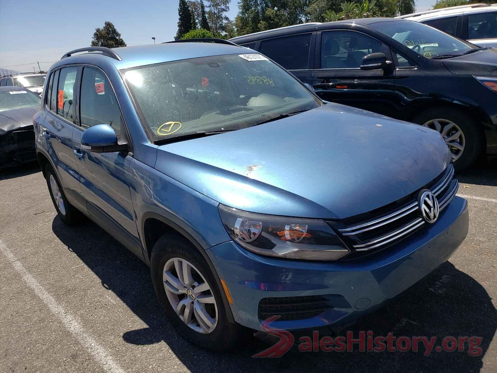 WVGAV7AX3HK026128 2017 VOLKSWAGEN TIGUAN