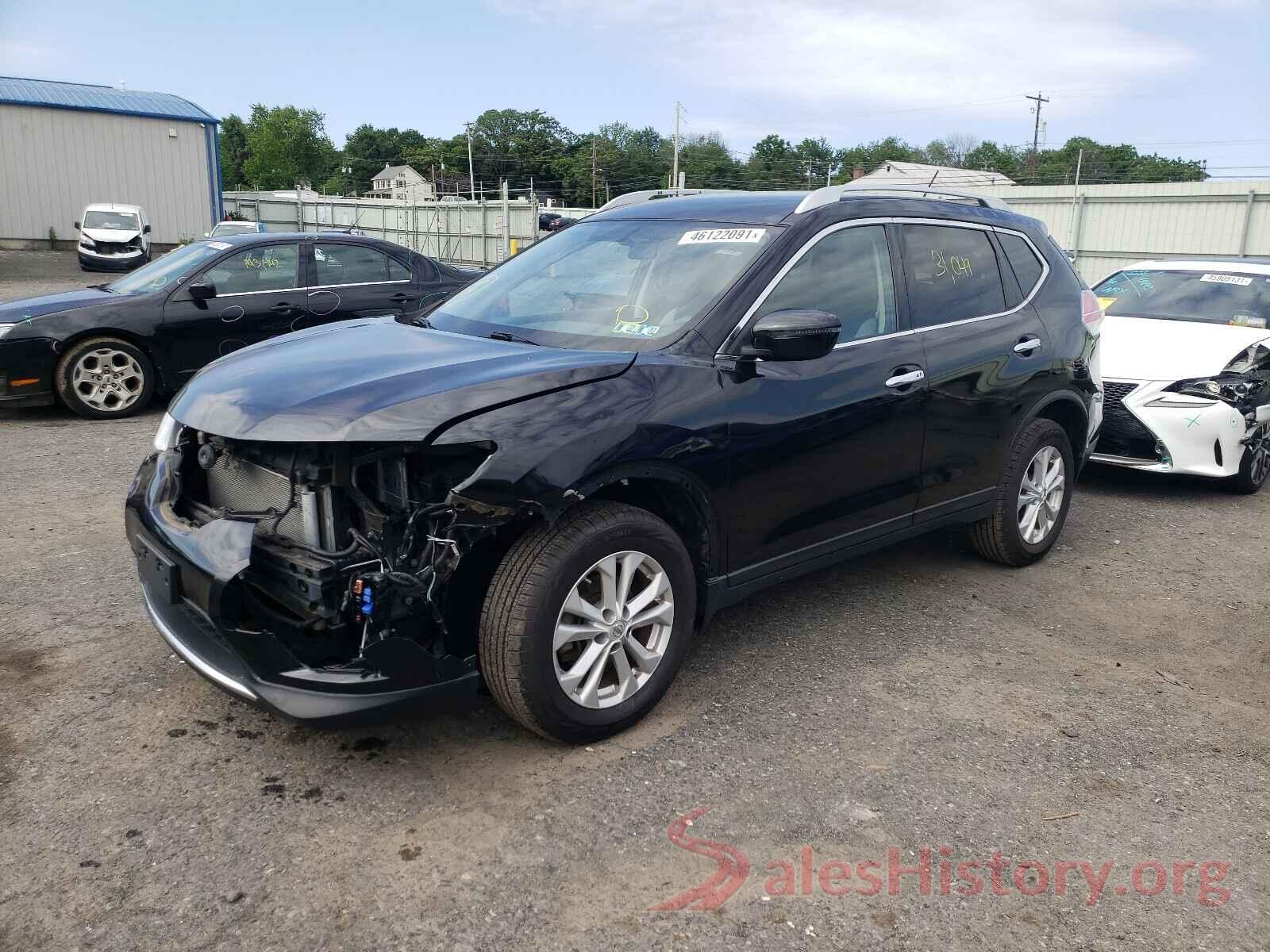 KNMAT2MV9GP615242 2016 NISSAN ROGUE