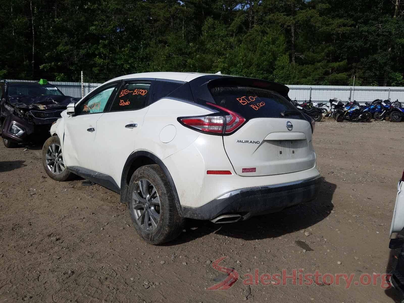 5N1AZ2MH0GN125126 2016 NISSAN MURANO