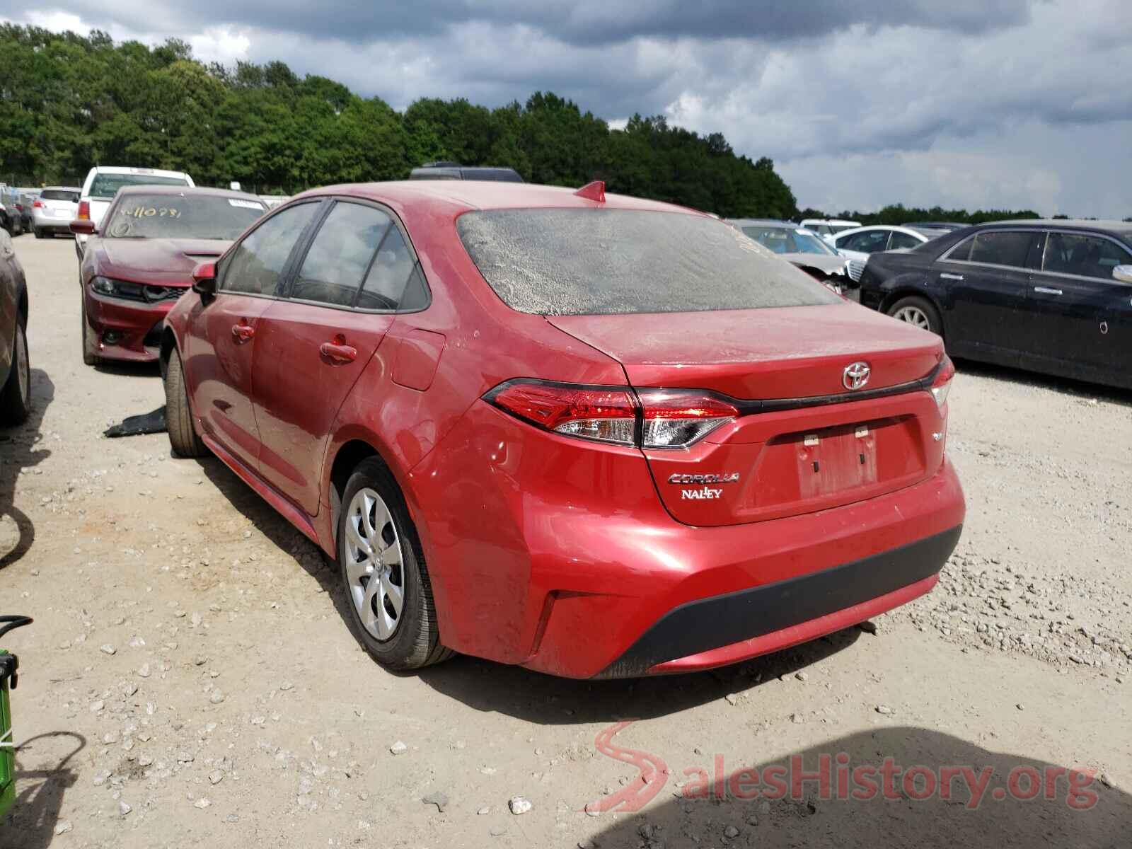 5YFEPRAEXLP106448 2020 TOYOTA COROLLA