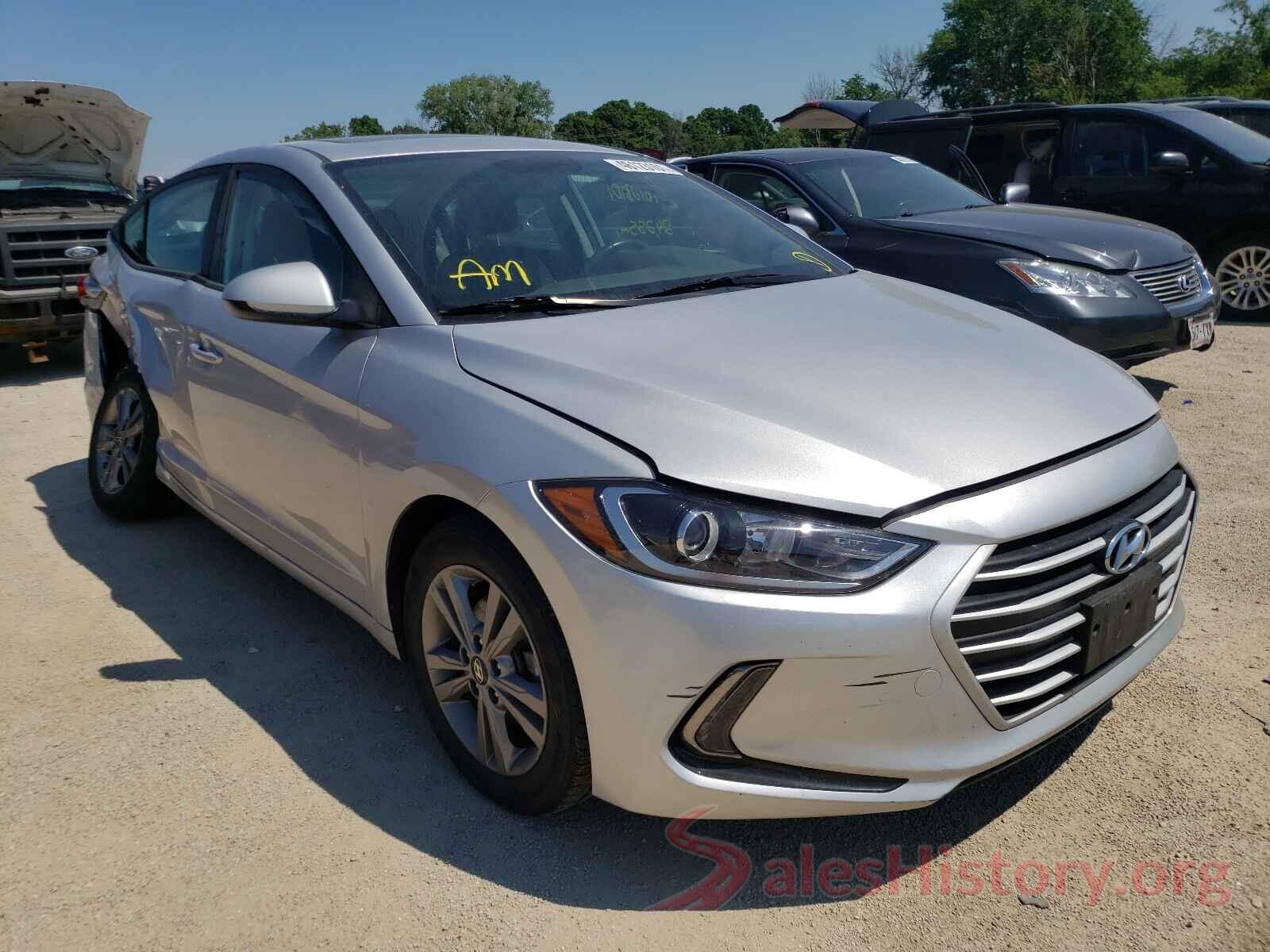 KMHD84LF9HU341334 2017 HYUNDAI ELANTRA