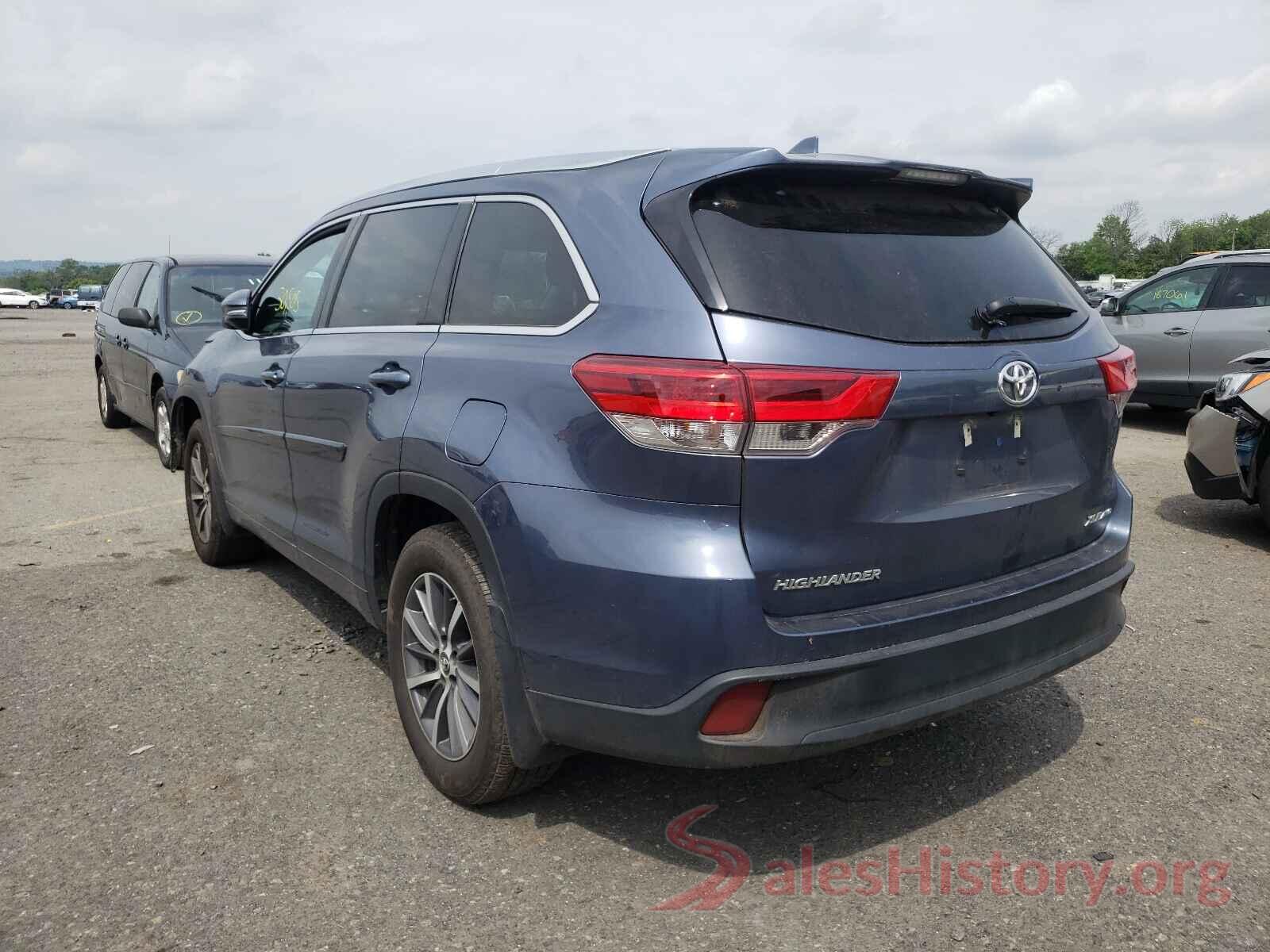 5TDJZRFH1JS494959 2018 TOYOTA HIGHLANDER