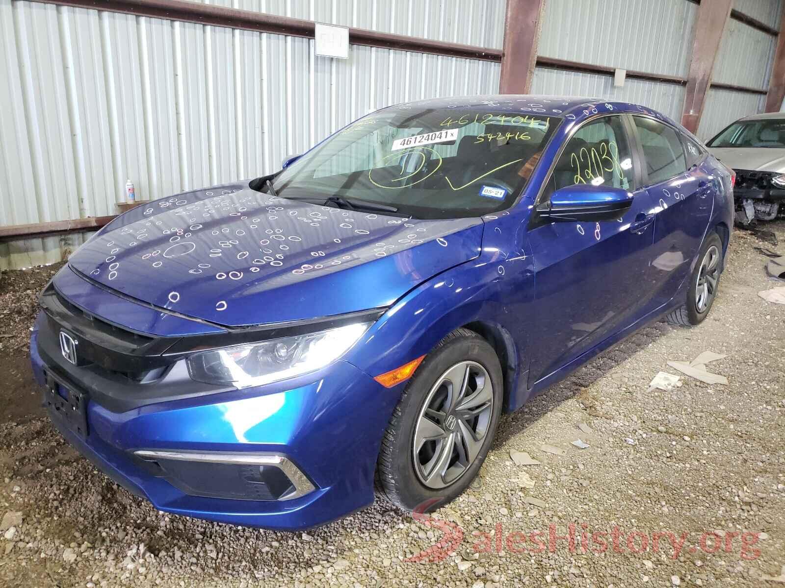 2HGFC2F69KH542416 2019 HONDA CIVIC