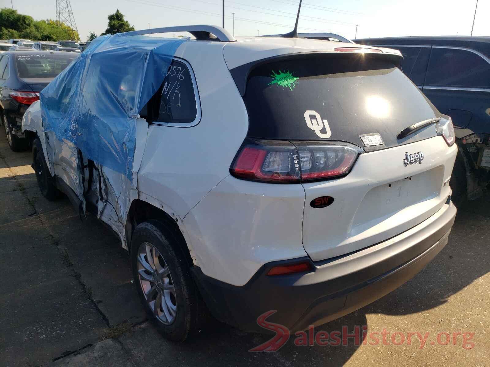 1C4PJLCB4KD187538 2019 JEEP CHEROKEE