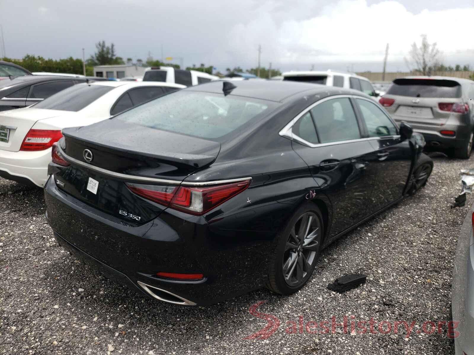 58ABZ1B10KU045210 2019 LEXUS ES350