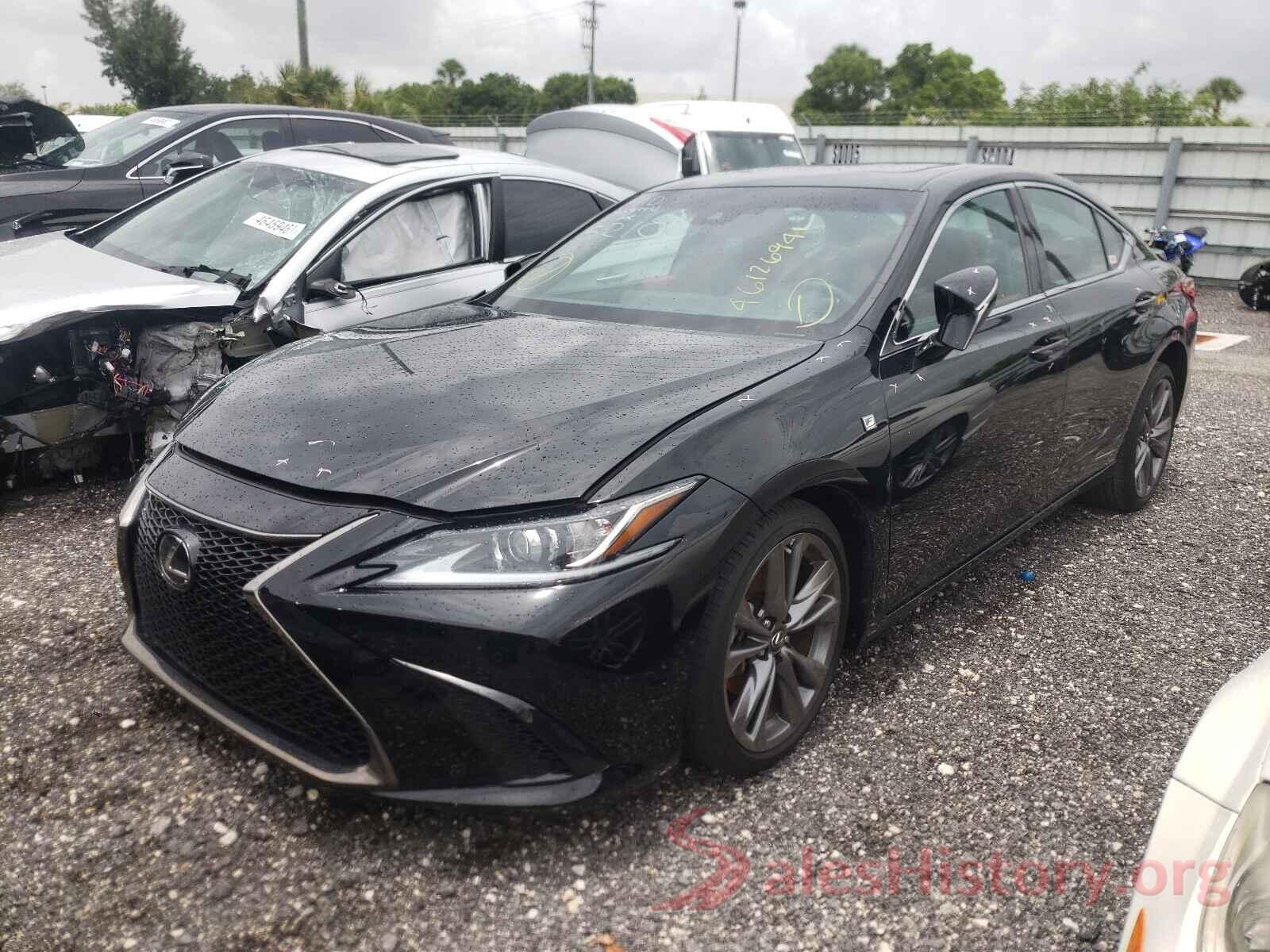 58ABZ1B10KU045210 2019 LEXUS ES350