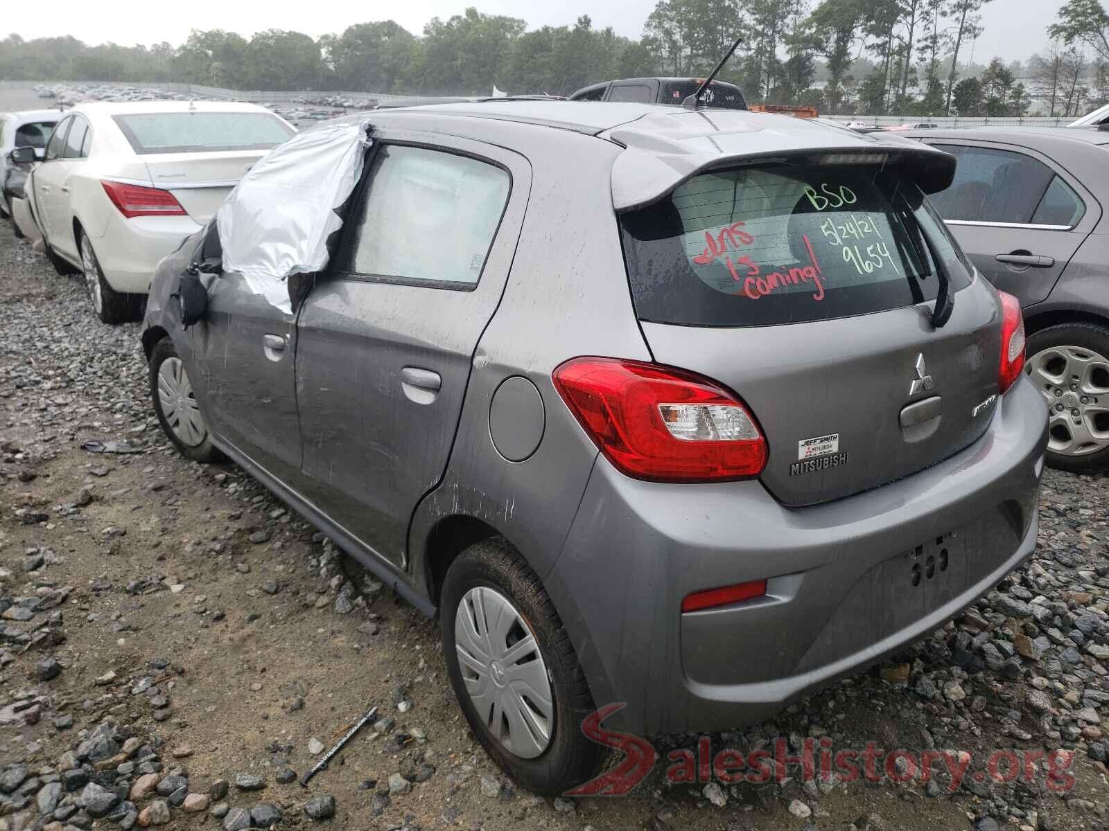 ML32A3HJ7HH009654 2017 MITSUBISHI MIRAGE