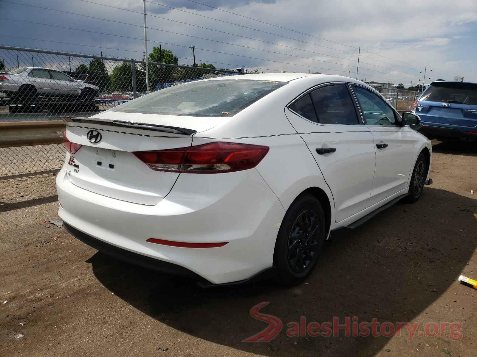 5NPD74LFXJH354293 2018 HYUNDAI ELANTRA