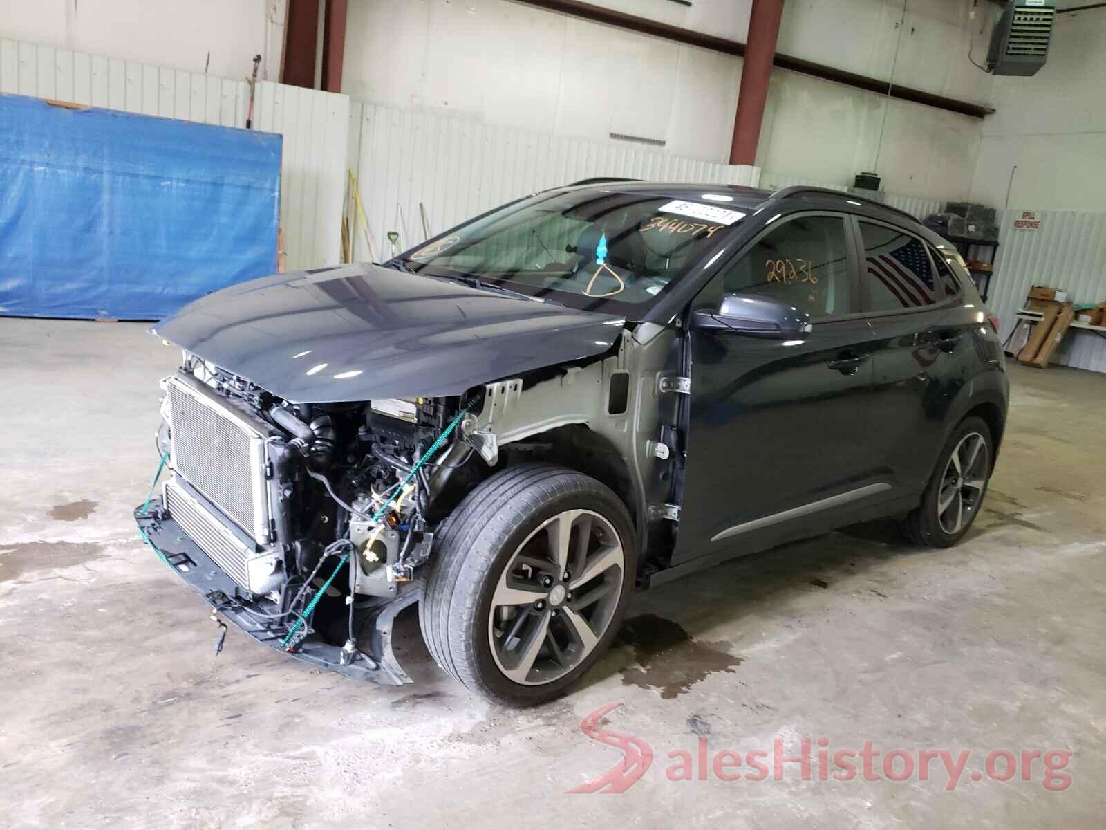 KM8K33A50KU344074 2019 HYUNDAI KONA