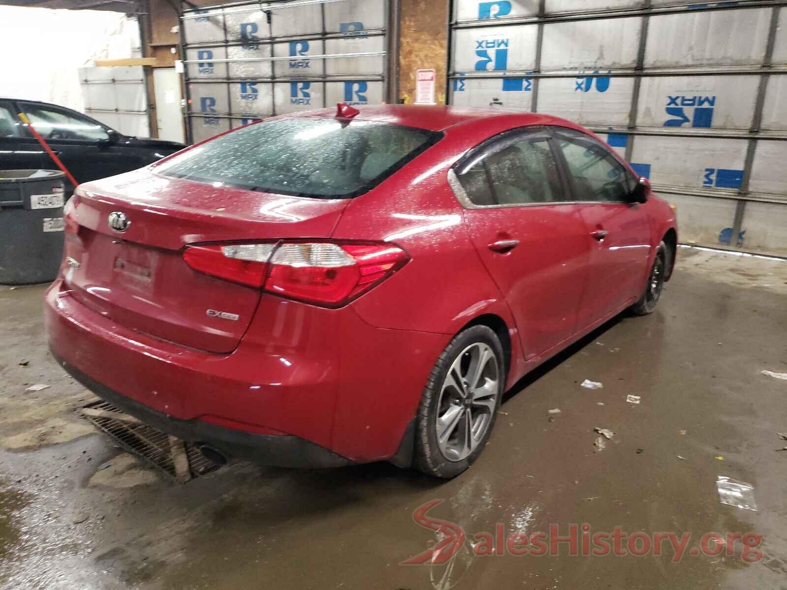 KNAFZ4A85G5447736 2016 KIA FORTE