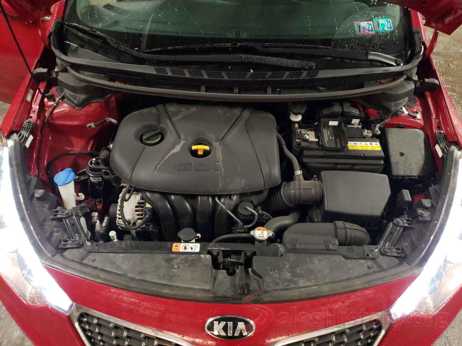 KNAFZ4A85G5447736 2016 KIA FORTE