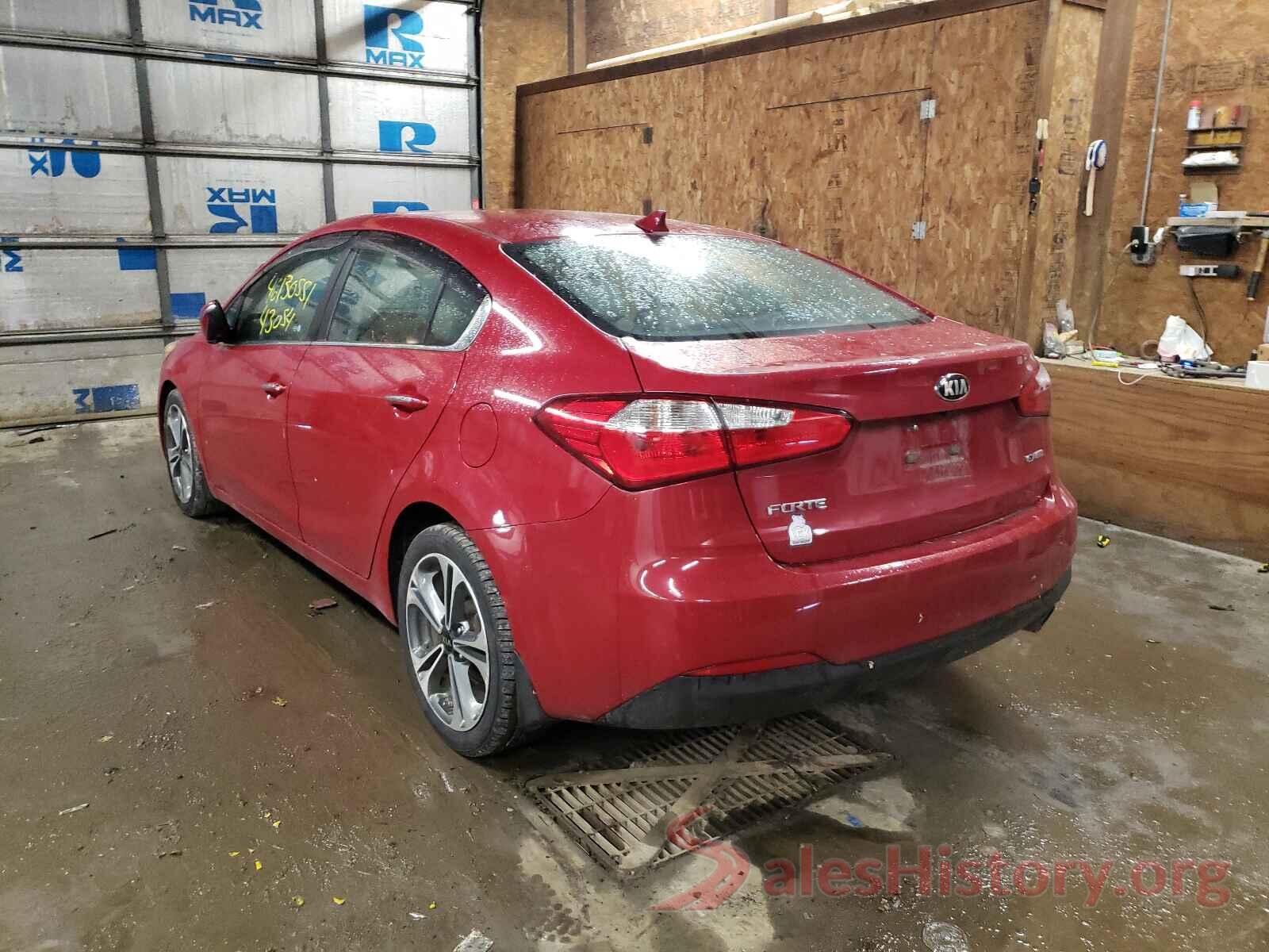 KNAFZ4A85G5447736 2016 KIA FORTE