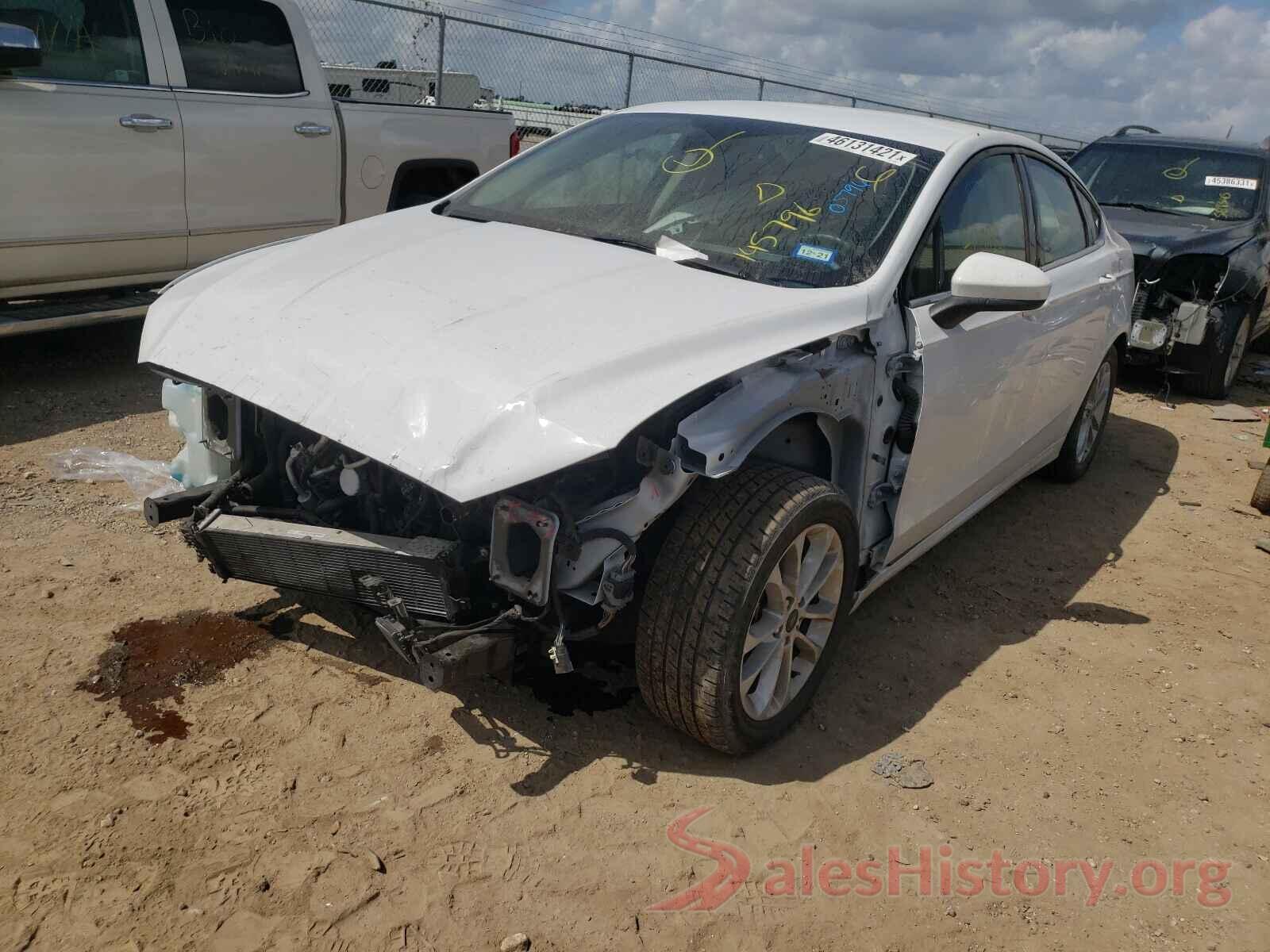 3FA6P0HD3KR145796 2019 FORD FUSION